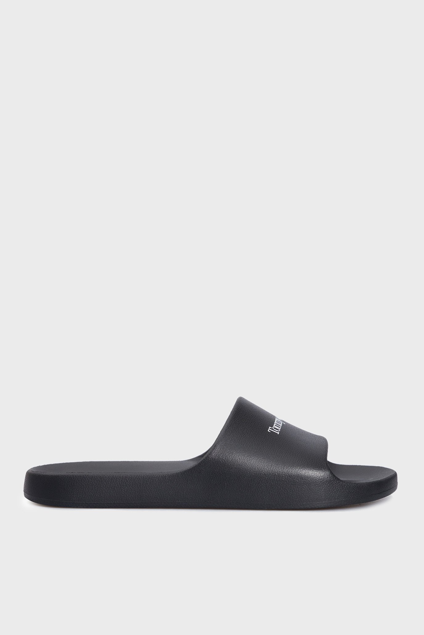 Мужские черные слайдеры TOMMY JEANS BASIC SLIDE 1