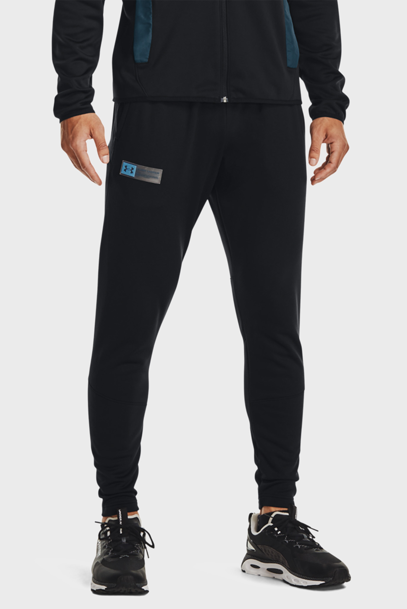 Мужские черные спортивные брюки UA AF STORM PANTS 1