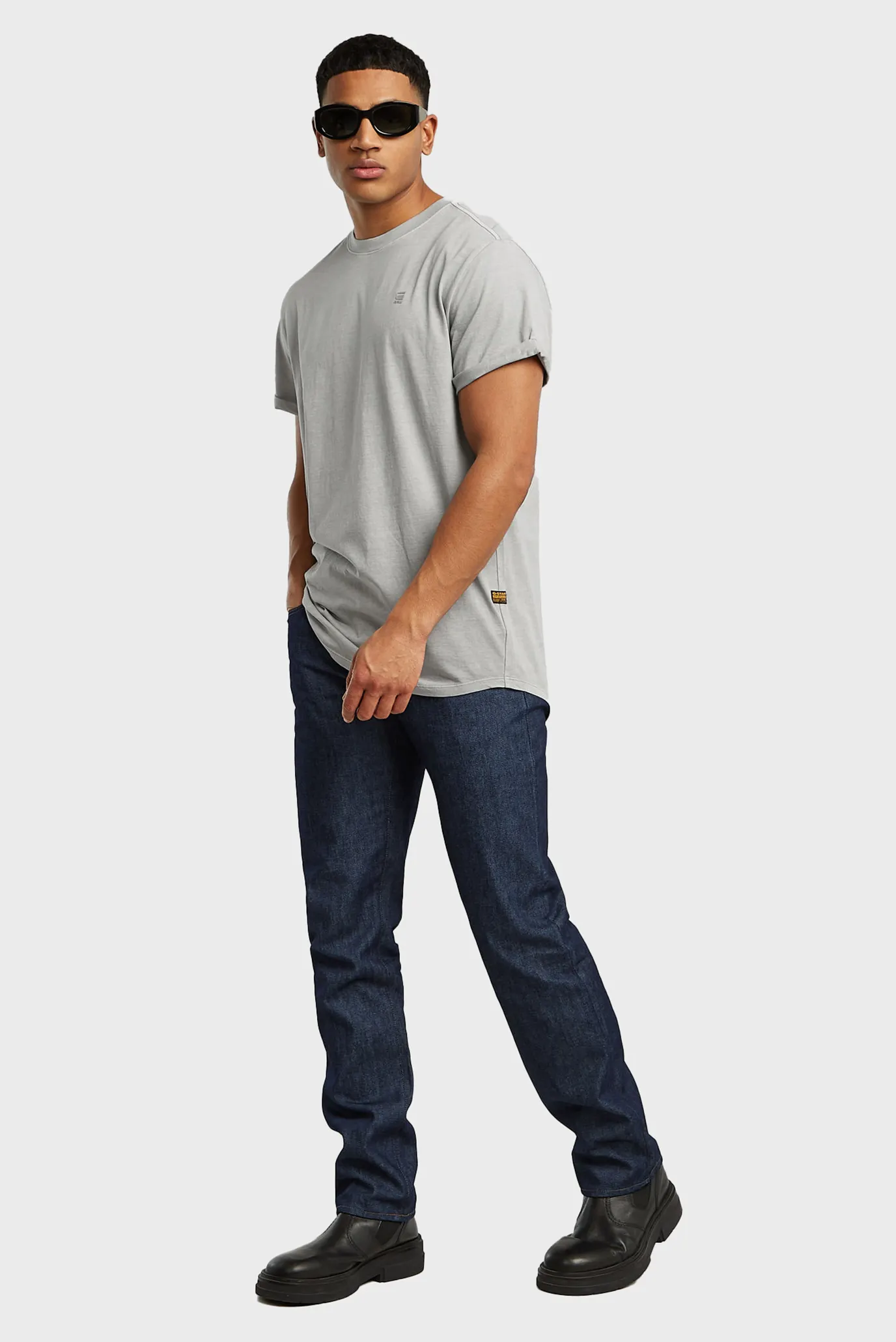 Чоловіча сіра футболка Lash 5