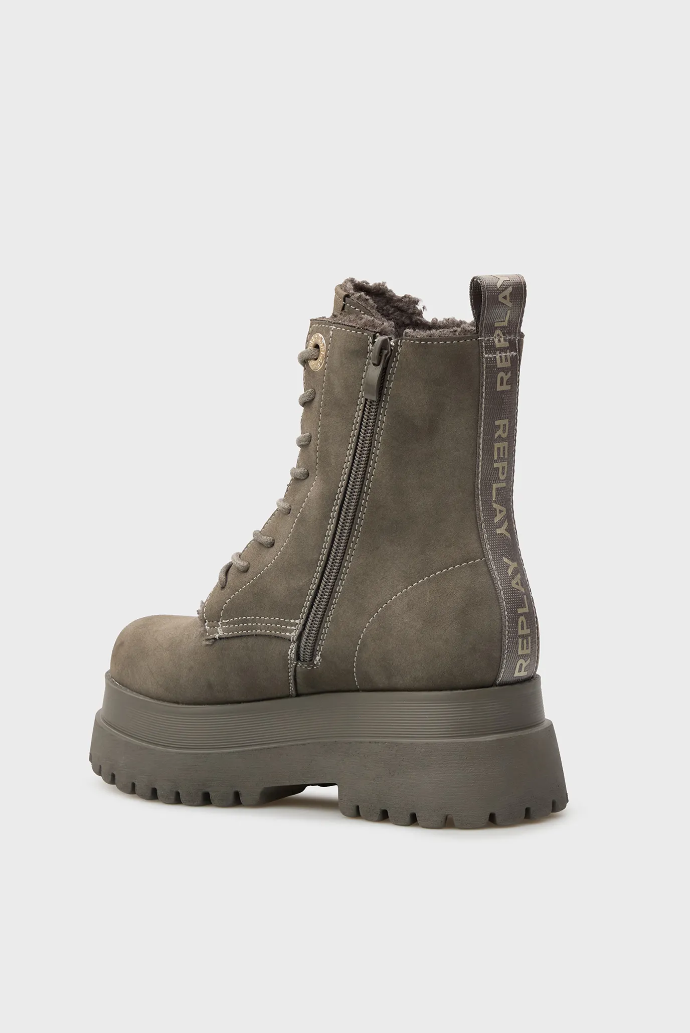 Жіночі сірі черевики 5