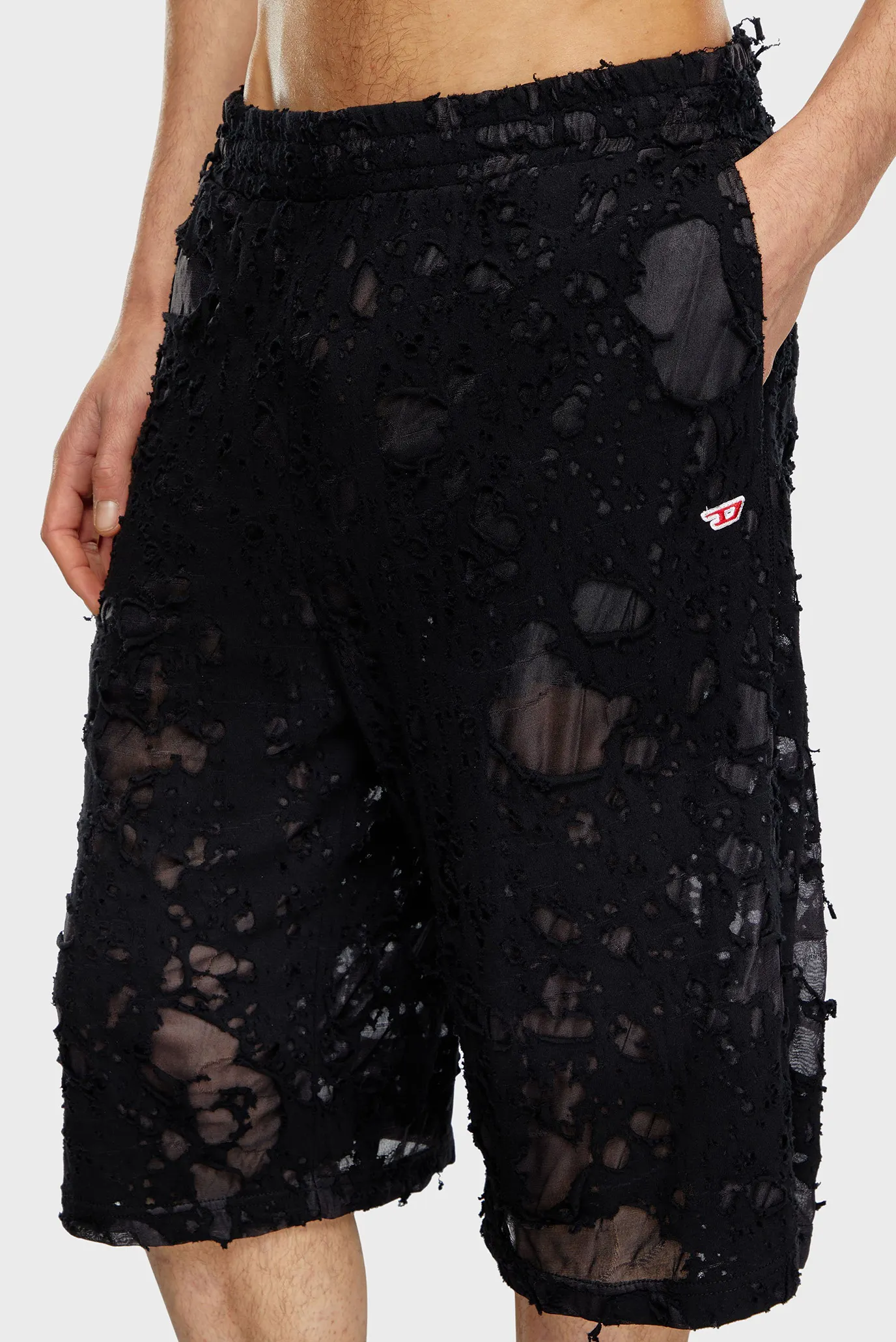 Чоловічі чорні шорти P-WO-POCK 4