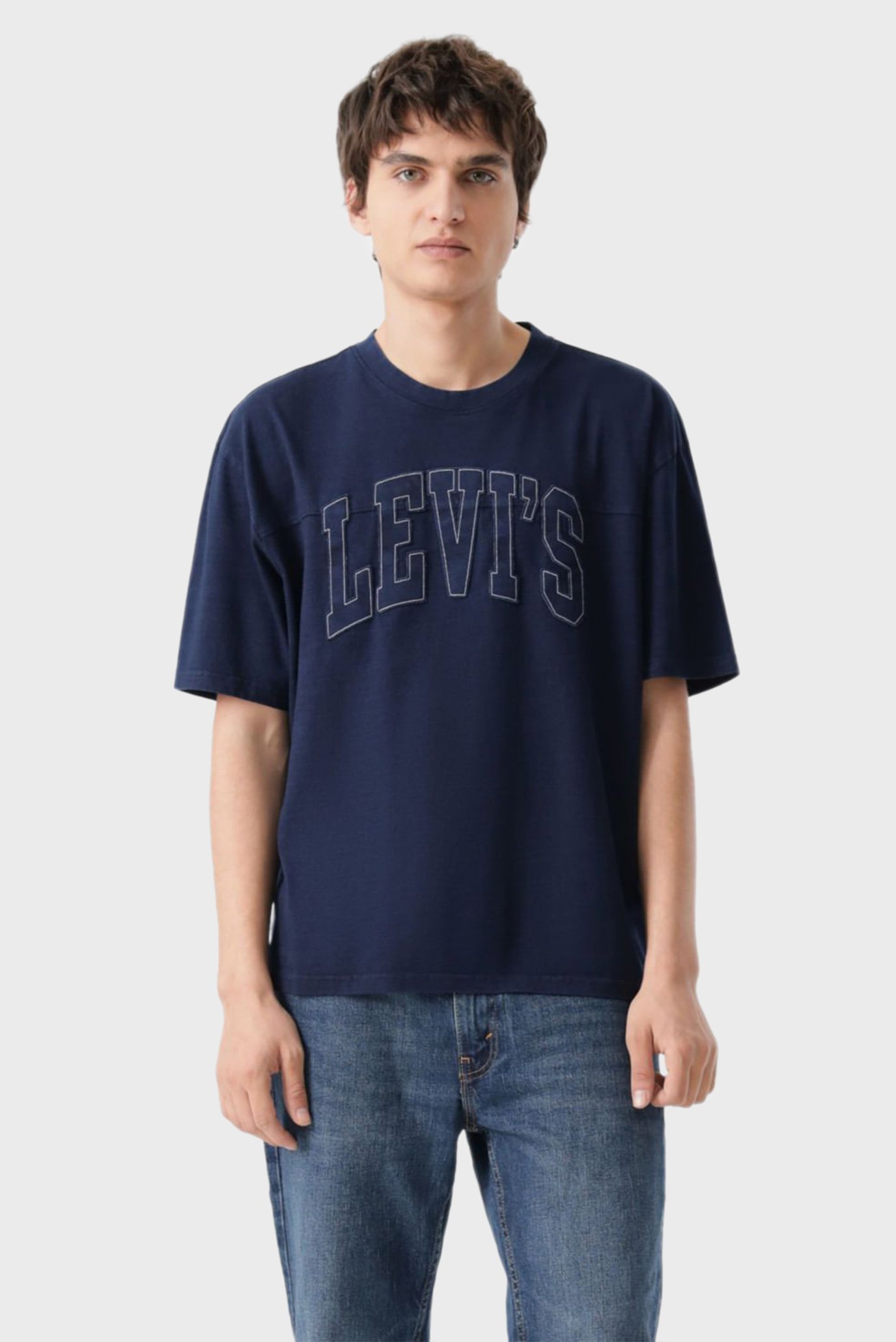 Мужская темно-синяя футболка Синий L Levi’s® 003QV;0002 Мужская темно-синяя футболка Синий L Levi’s® 003QV;0002