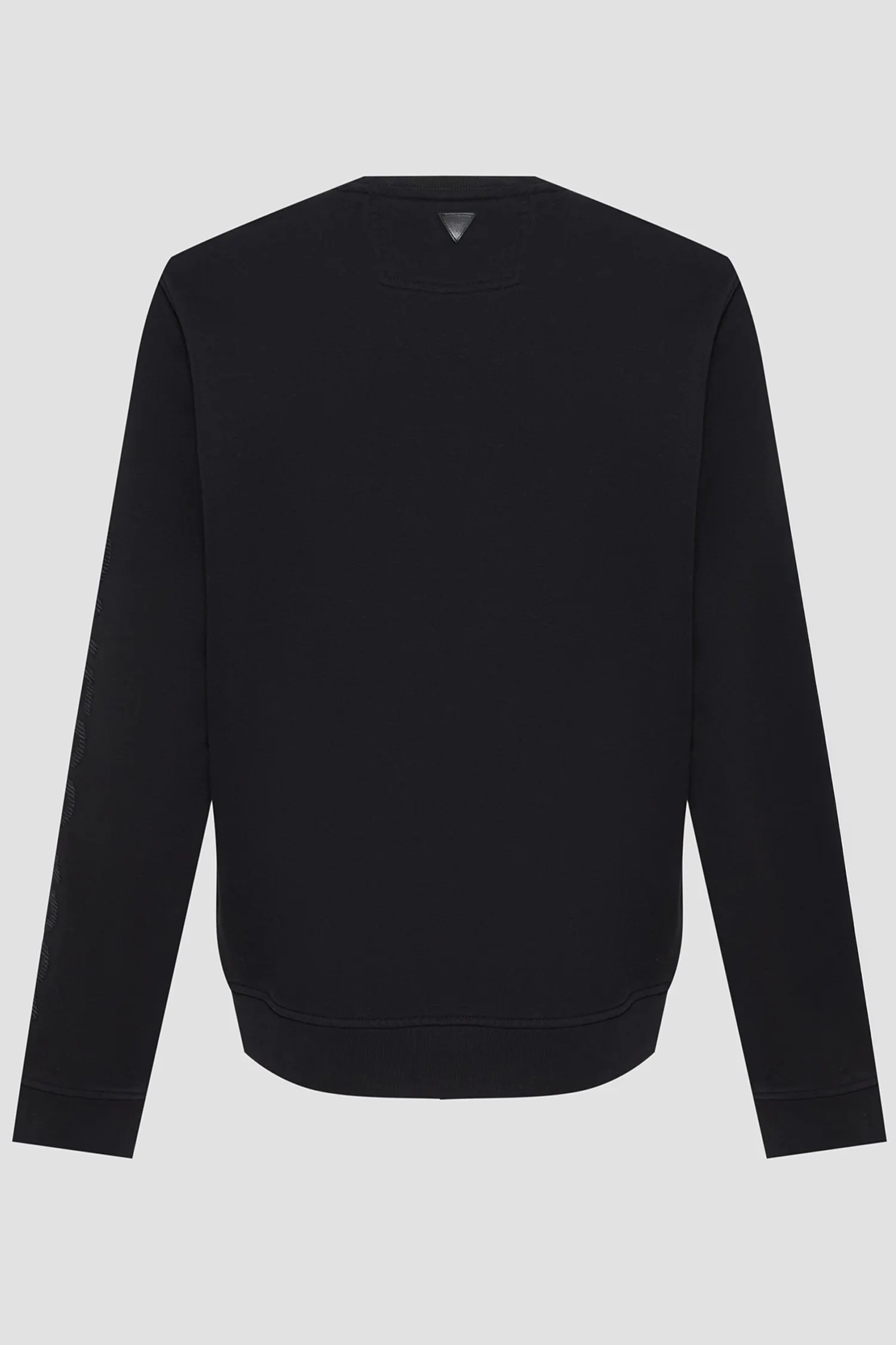 Чоловічий чорний світшот 2