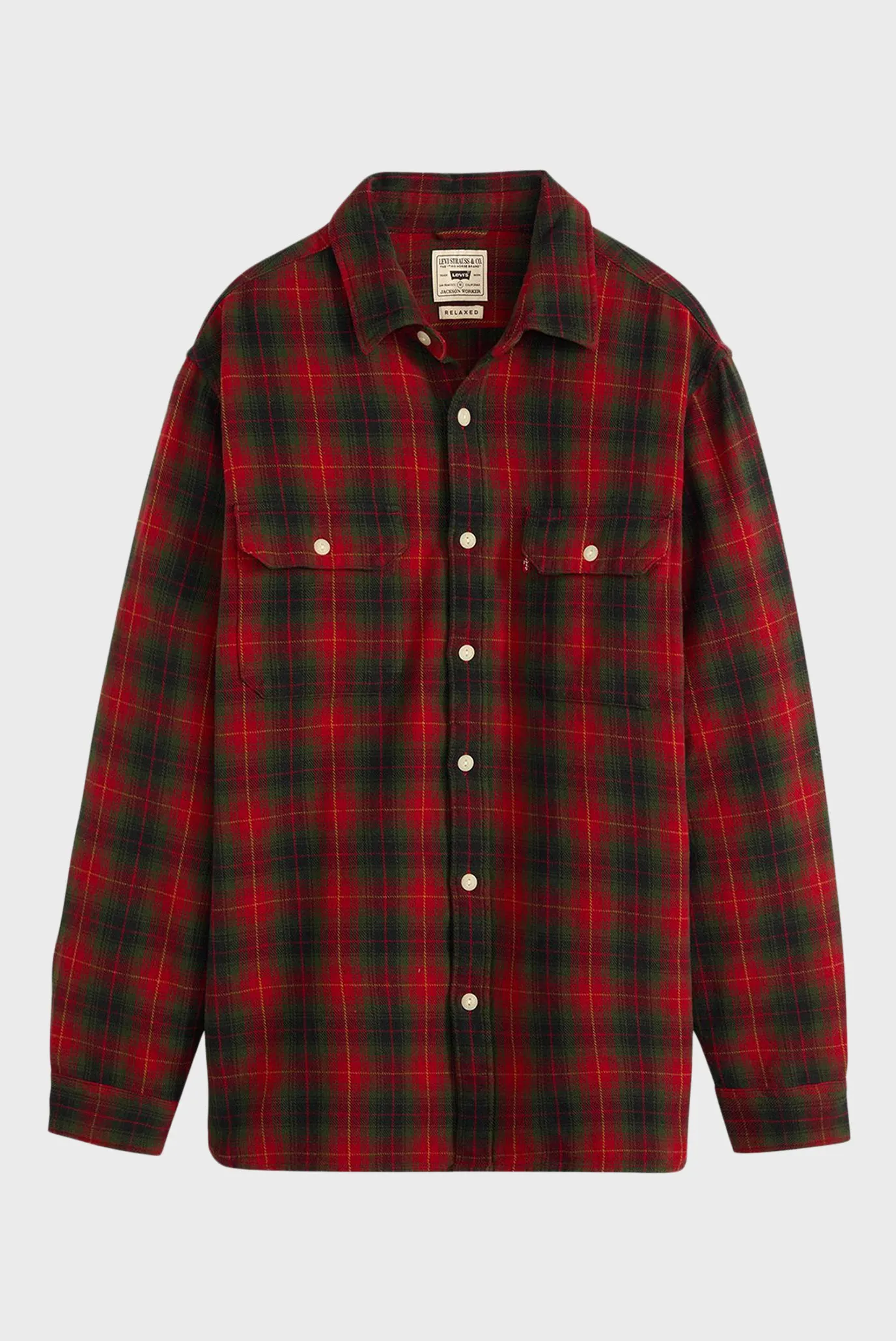 Мужская рубашка в клетку 6