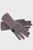 Серые перчатки Knit