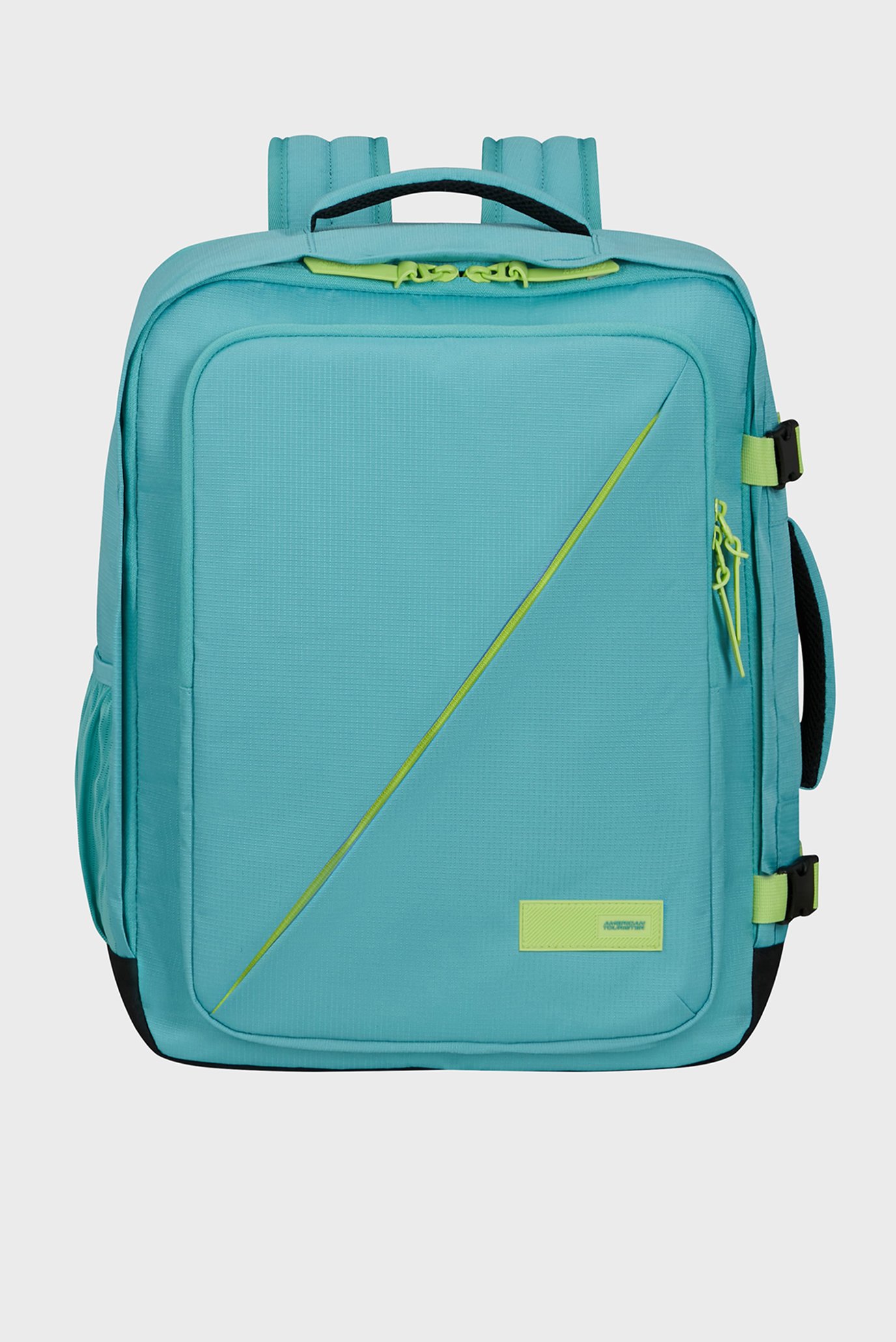 Бирюзовый рюкзак TAKE2CABIN DUSTY TURQUOISE/LIME 1