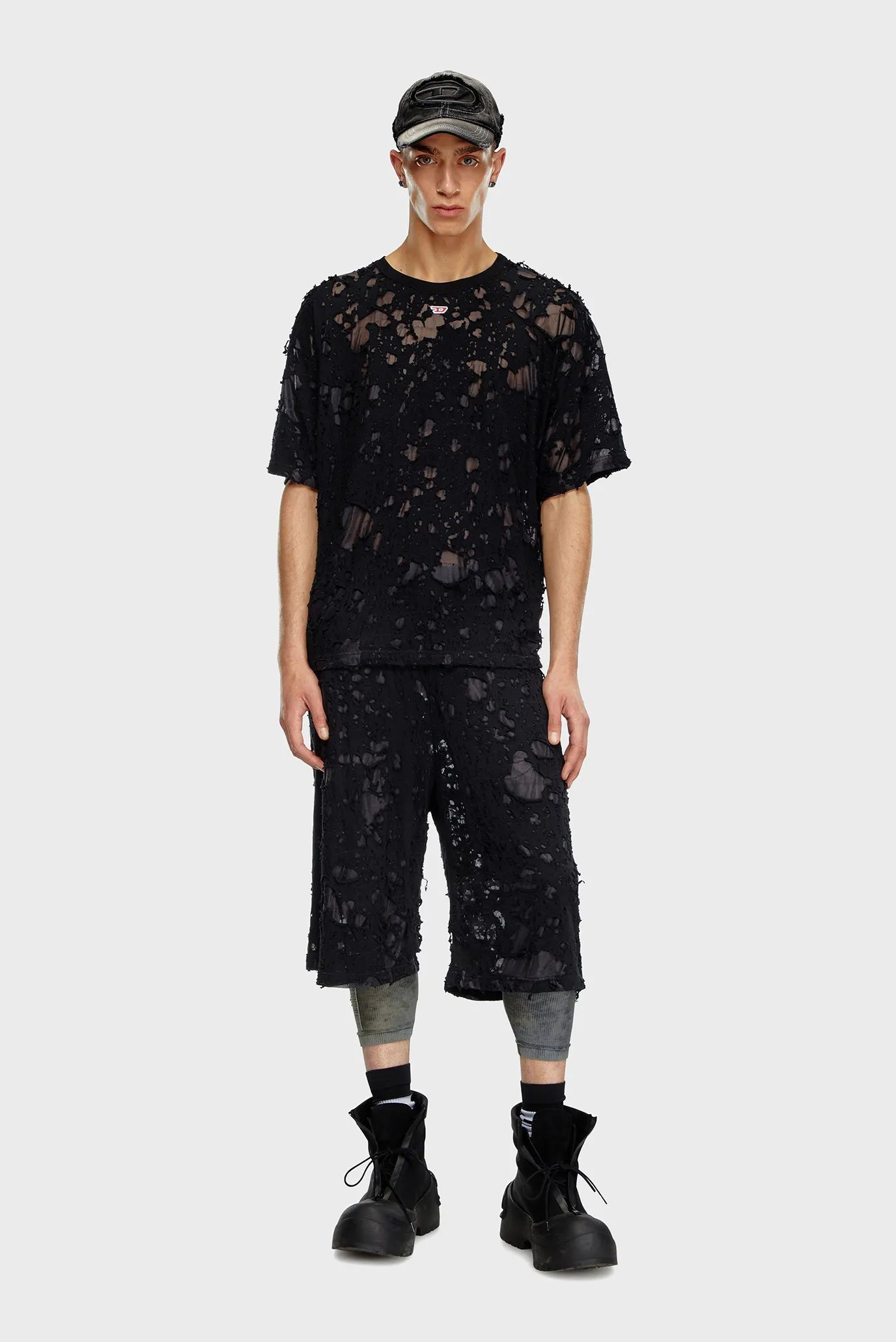 Чоловічі чорні шорти P-WO-POCK 2