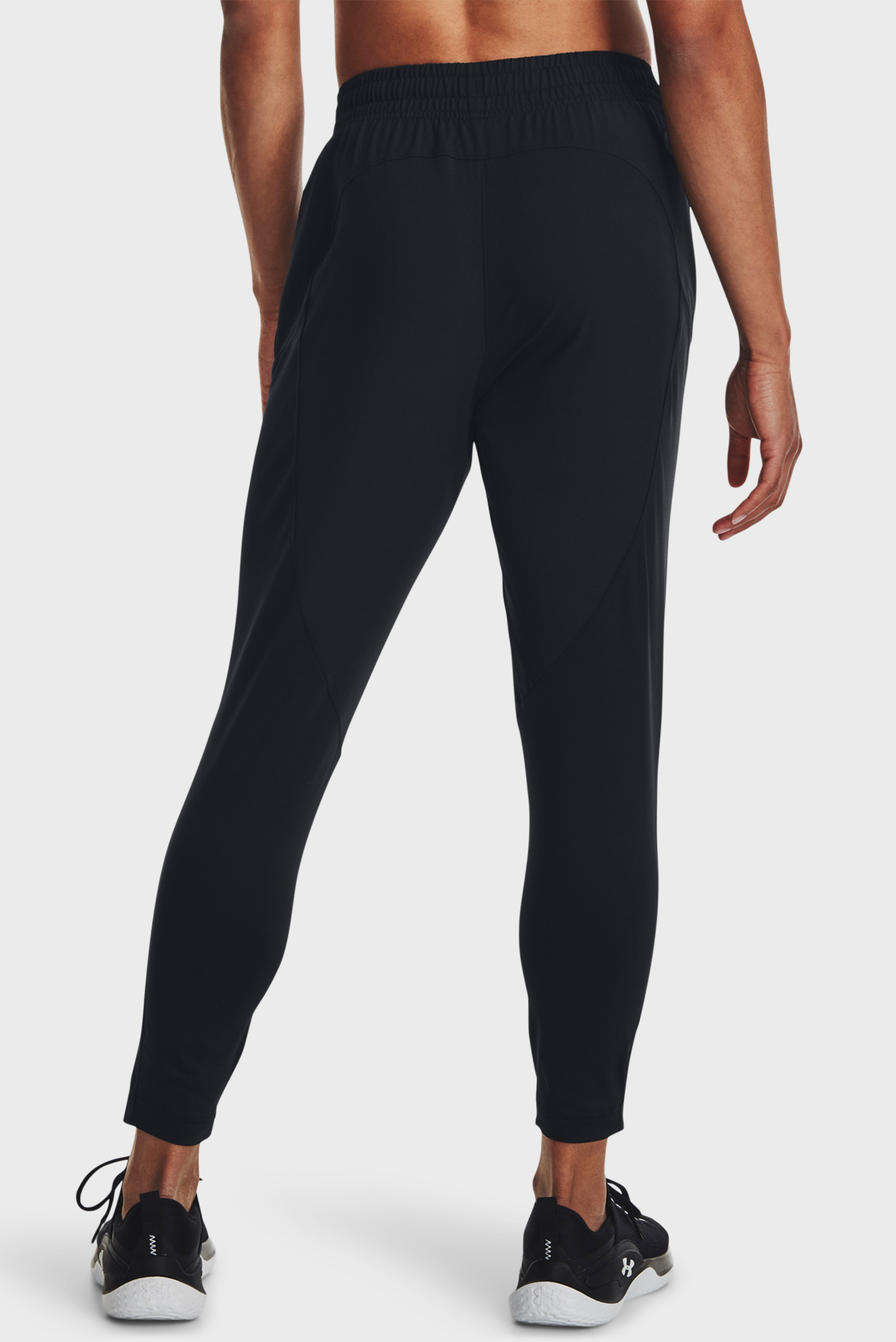 Женские черные спортивные брюки UA UNSTOPPABLE HYBRID Under