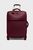 Женский бордовый чемодан 63 см