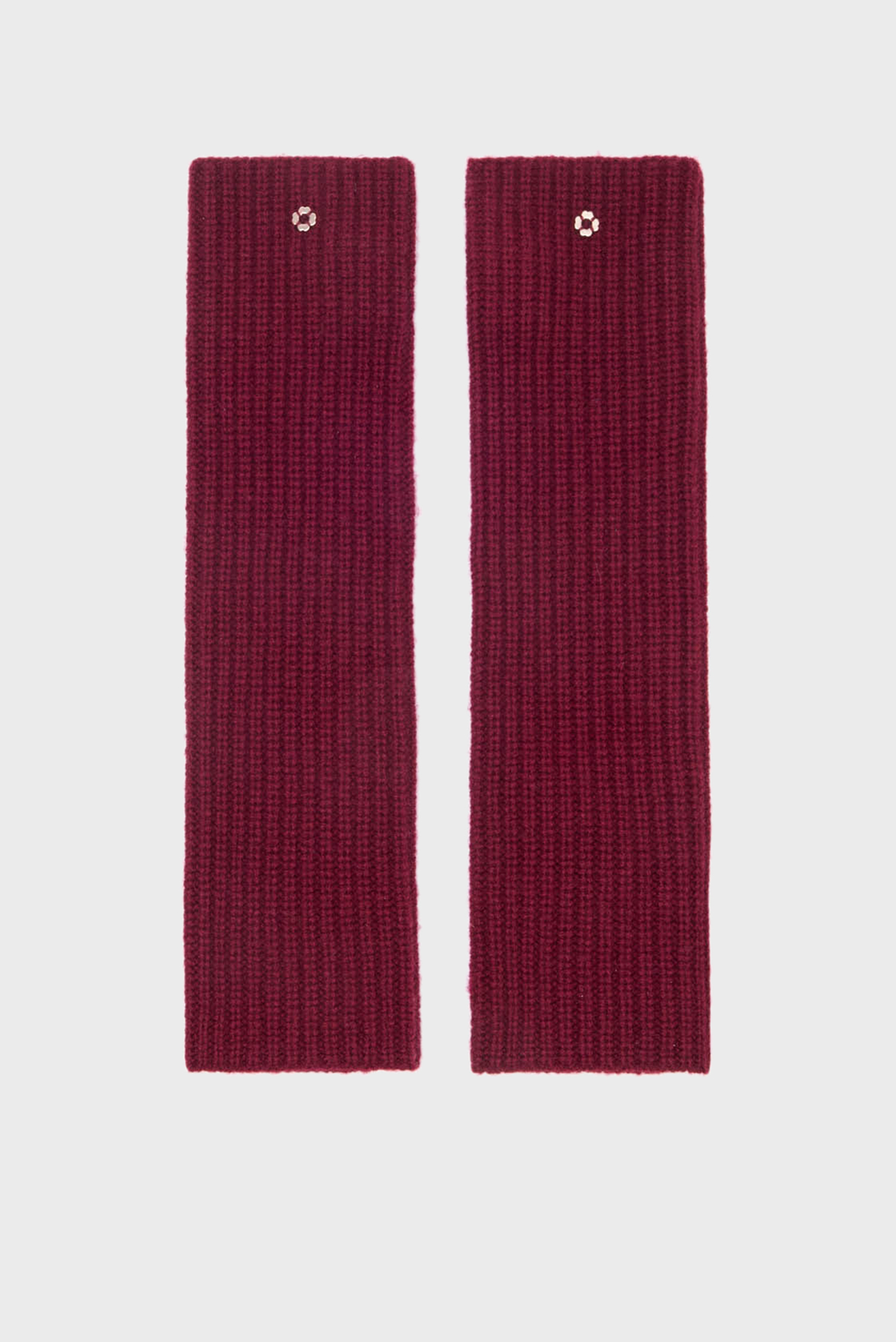 Женские бордовые шерстяные митенки Бордовый ONESIZE MAJE MFABO00552_Burgundy Женские бордовые шерстяные митенки Бордовый ONESIZE MAJE MFABO00552_Burgundy