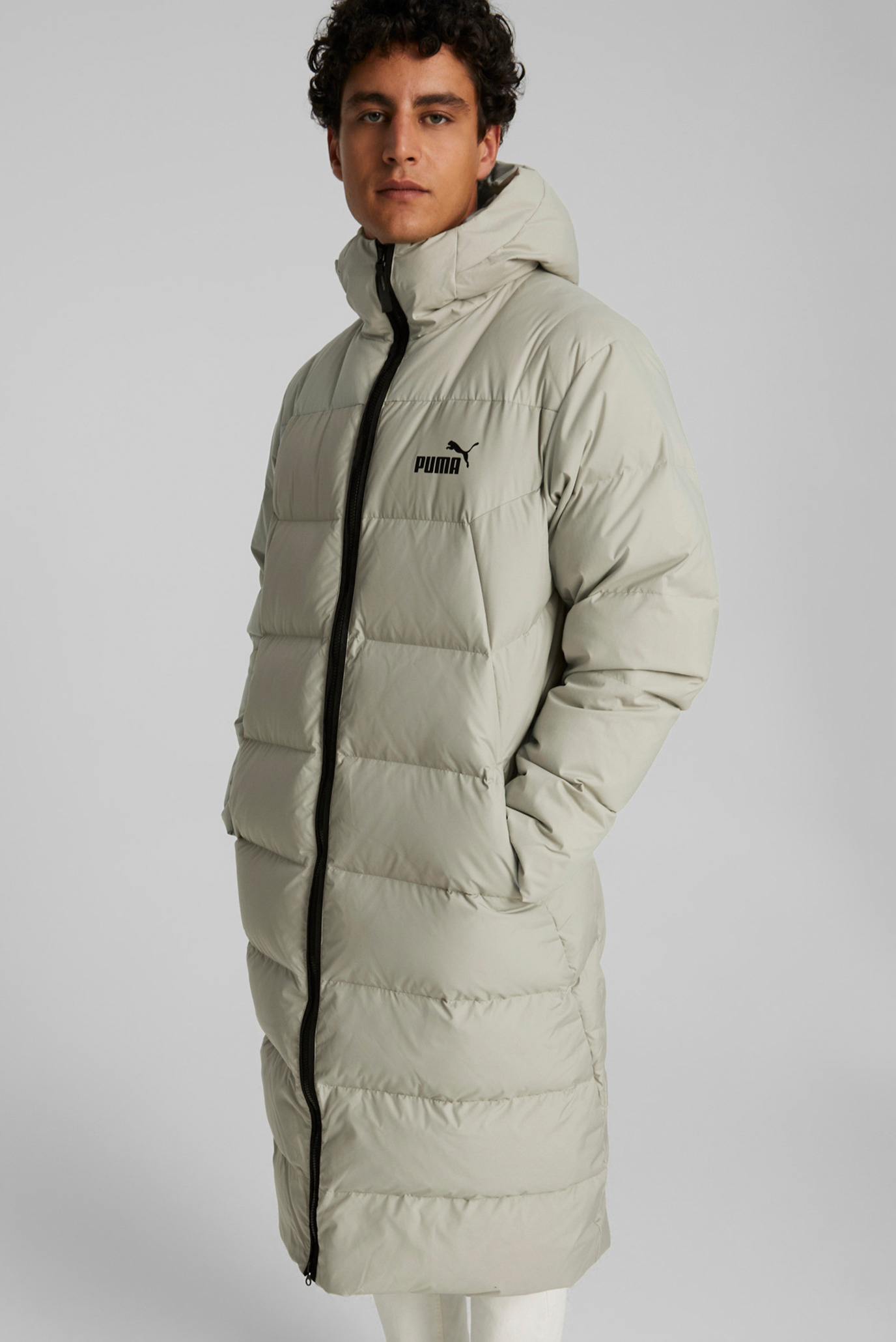 Puma longline hotsell down coat