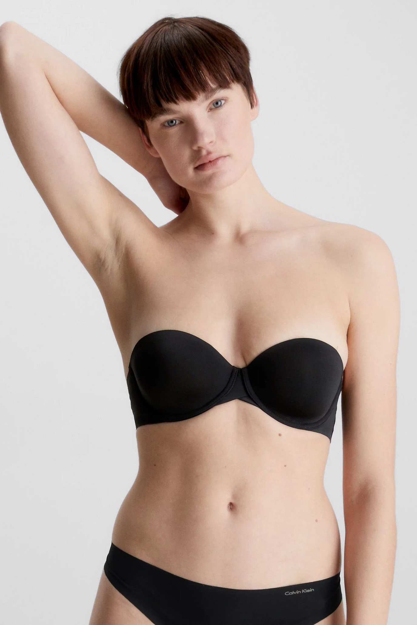 Женский черный бюстгальтер LGHT LINED STRAPLESS 1