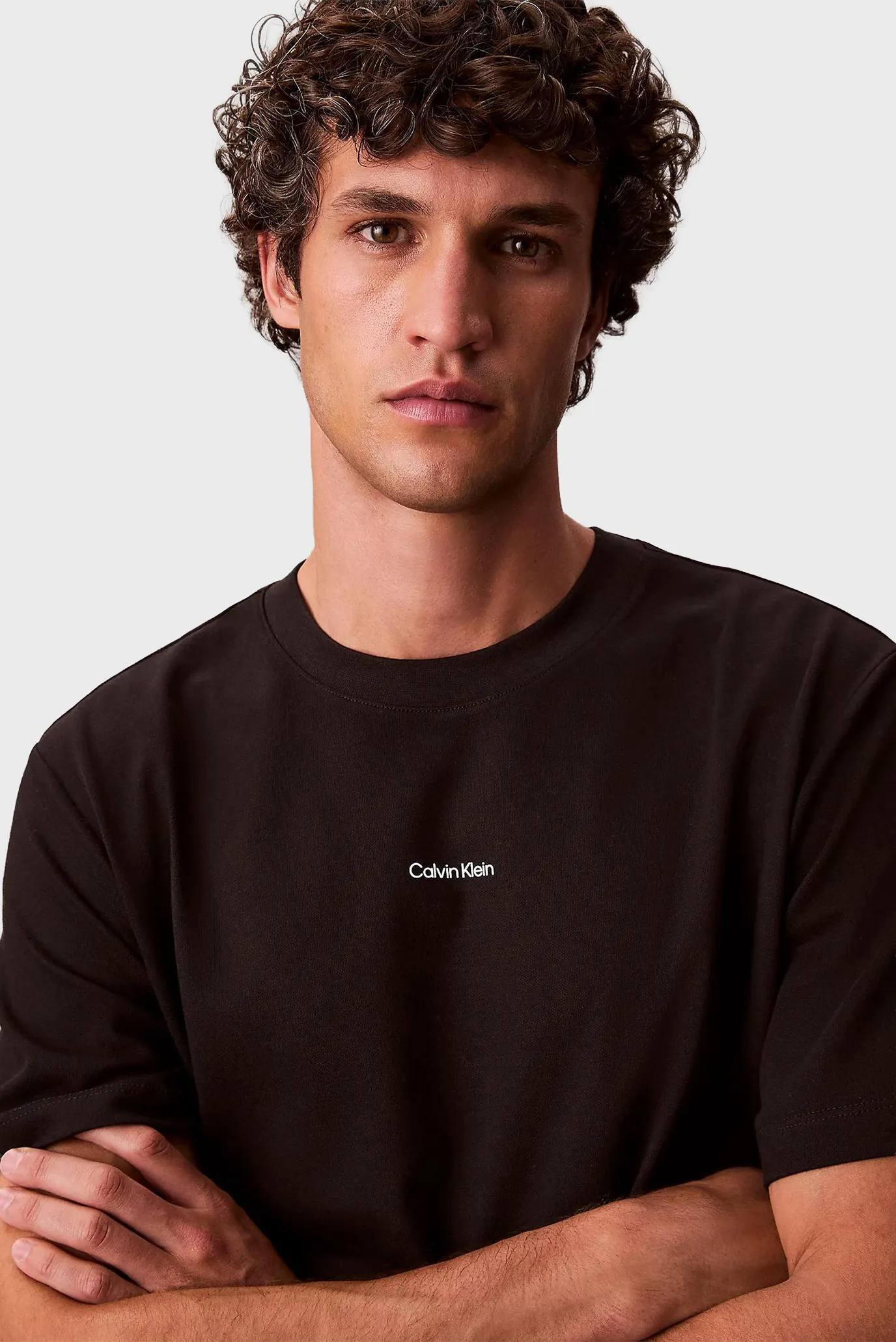 Мужская черная футболка PIQUE NANO 5