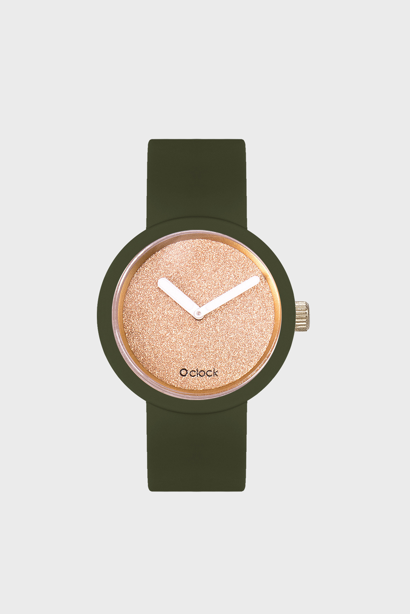 Жіночий зелений годинник O clock 1