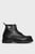 Чоловічі чорні шкіряні черевики TJM RUBERIZED LACE UP BOOT