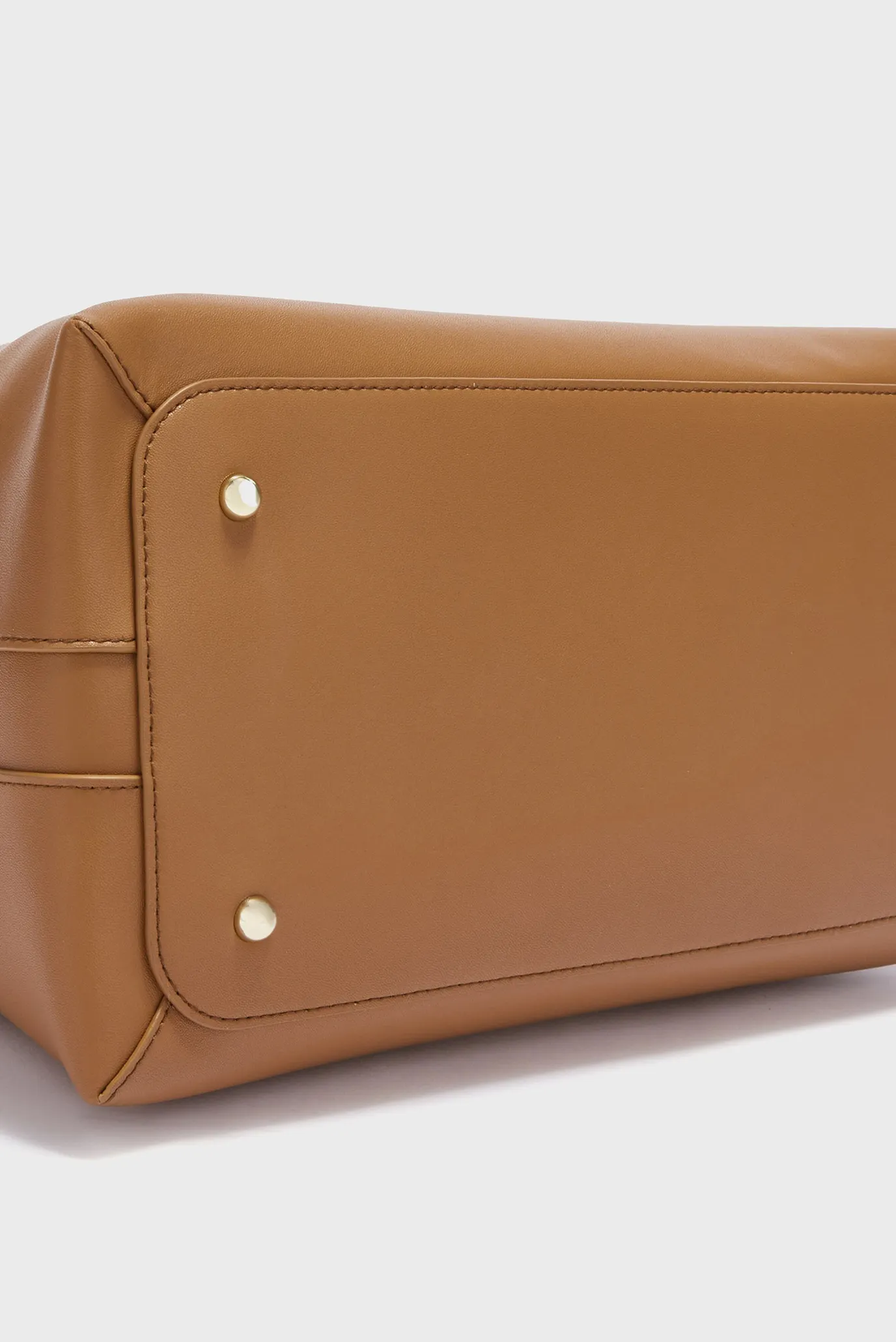 Женская рыжая кожаная сумка 7