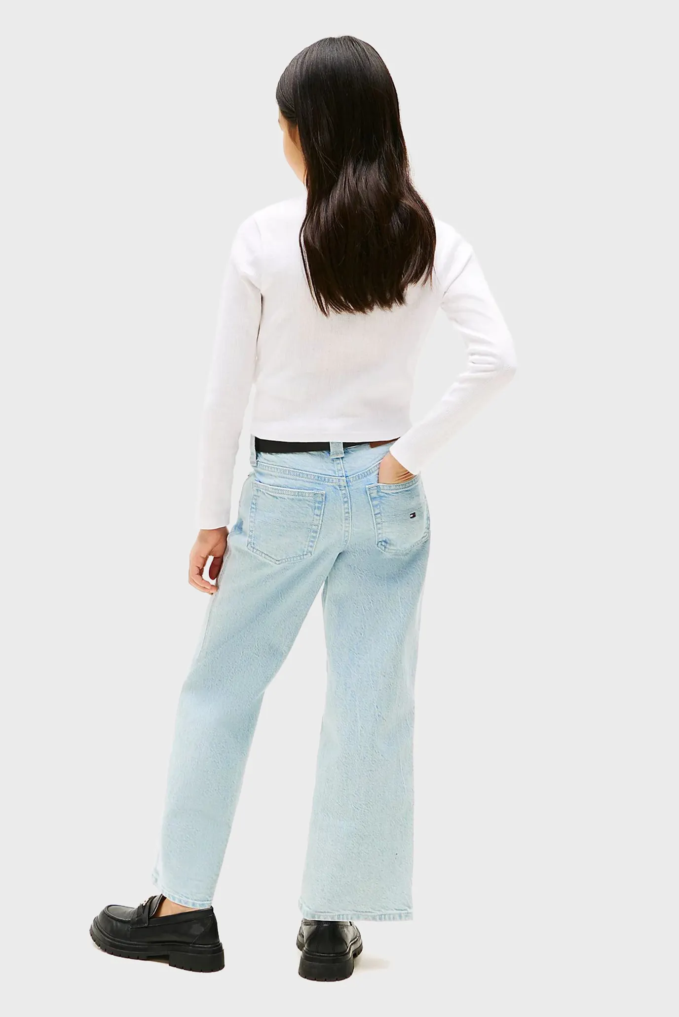 Дитячий білий джемпер POINTELLE 3