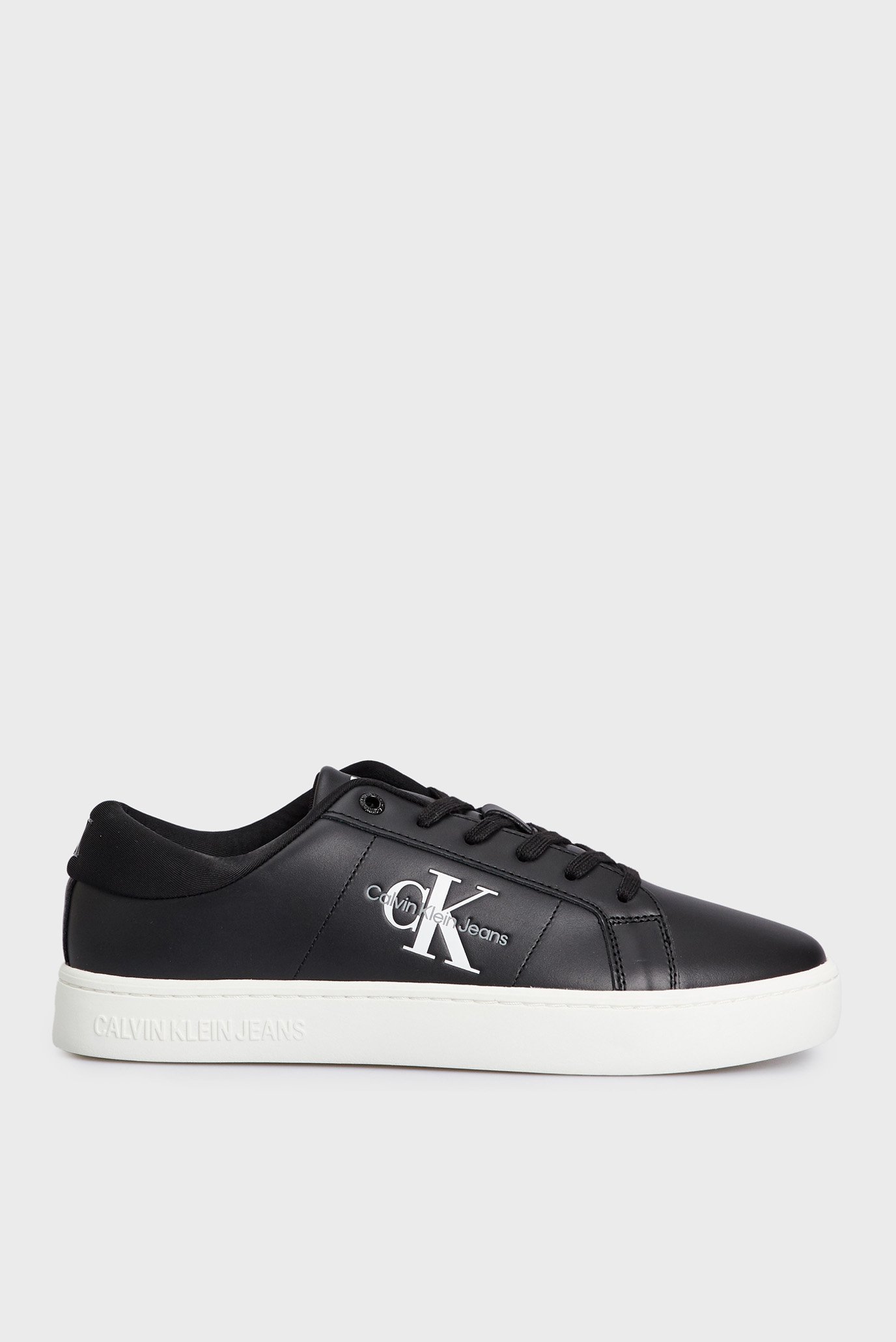 Мужские черные кожаные сникерcы CLASSIC CUPSOLE LOW ML LTH 1