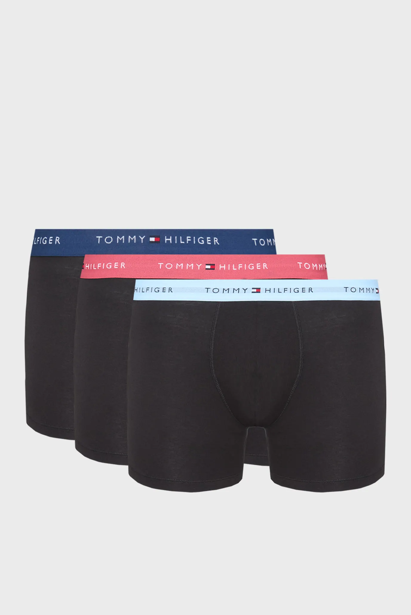 Чоловічі чорні боксери (3 шт) WB TRUNK 1