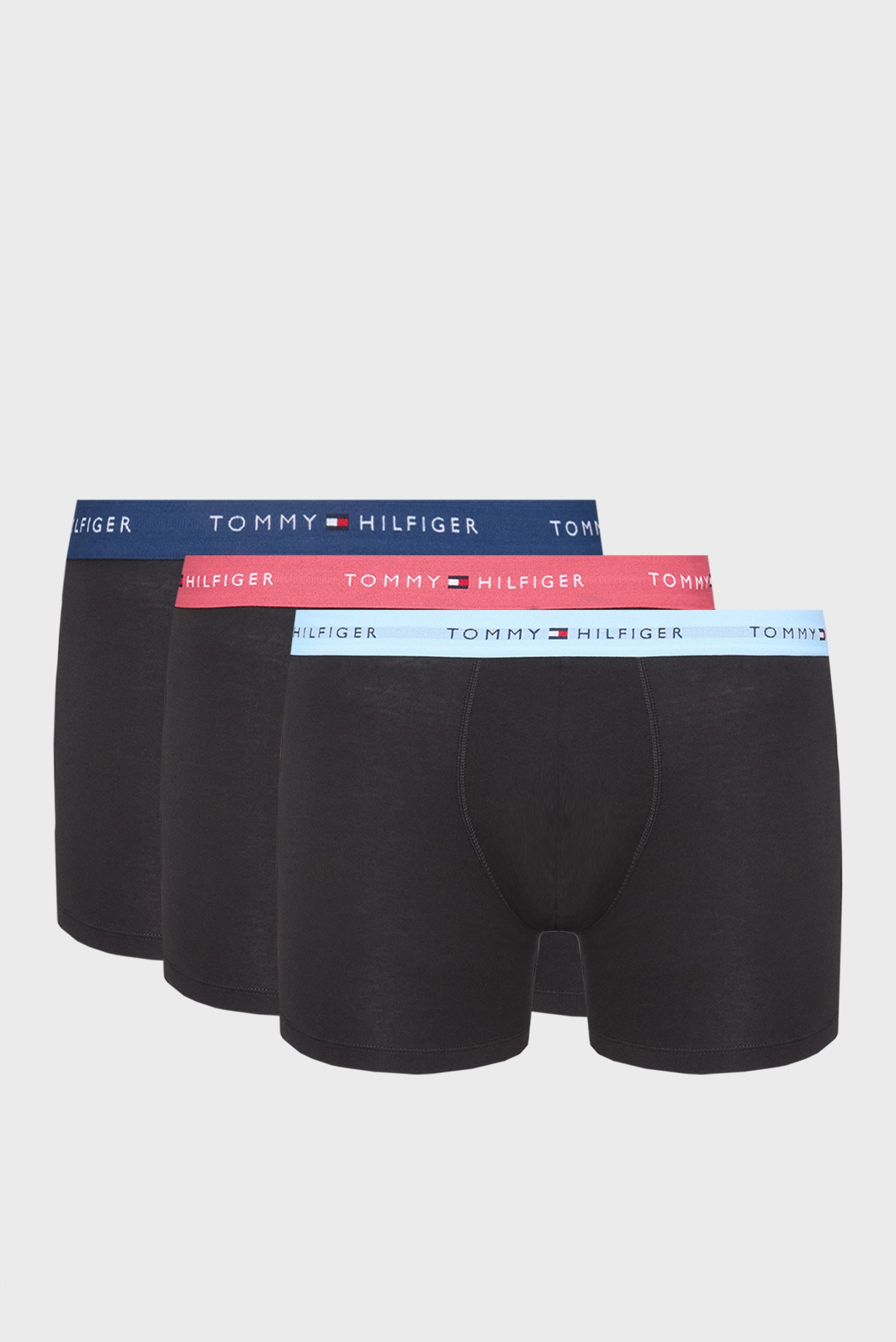Мужские черные боксеры (3 шт) WB TRUNK Разноцветный L Tommy Hilfiger UM0UM02763 Мужские черные боксеры (3 шт) WB TRUNK Разноцветный L Tommy Hilfiger UM0UM02763