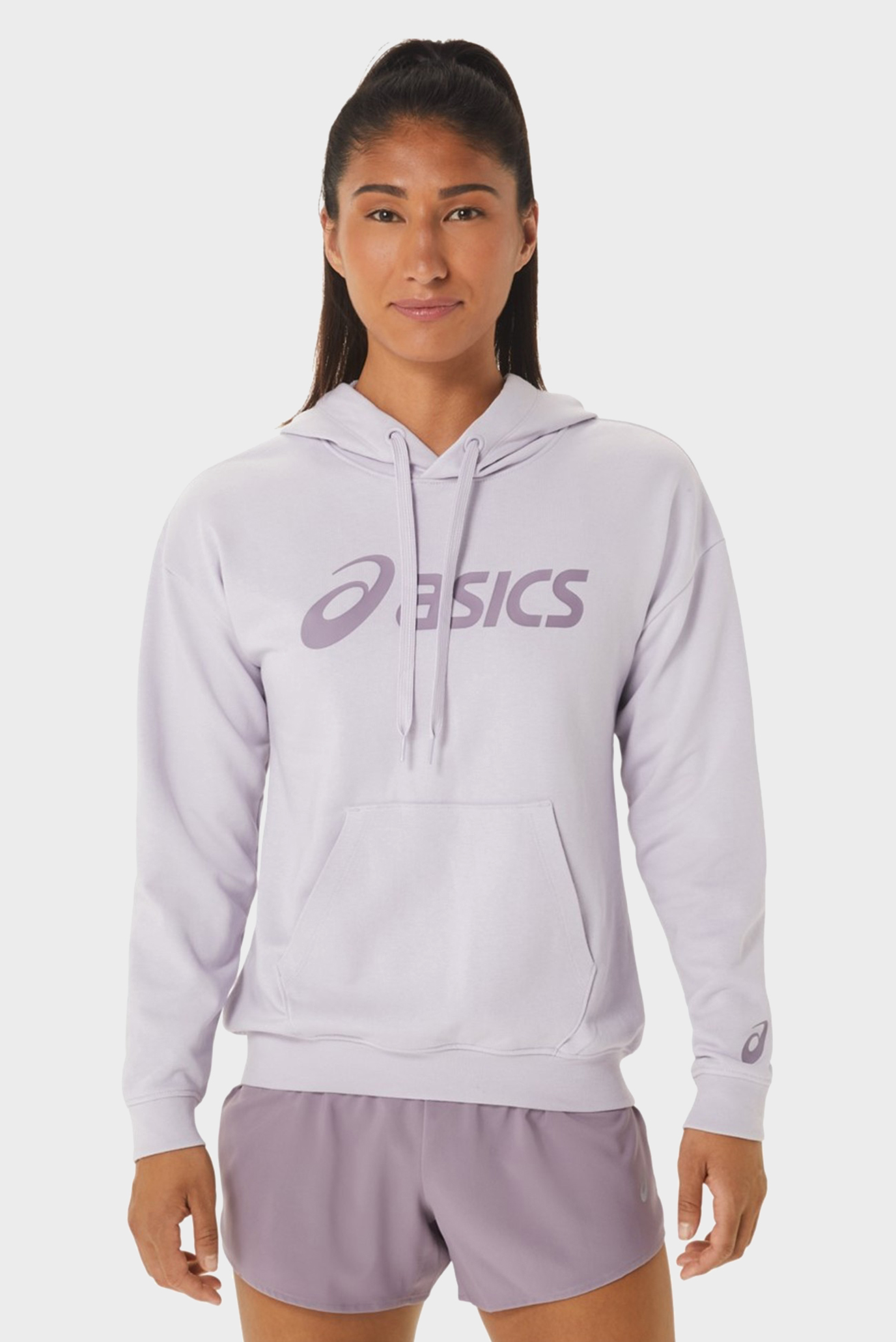 Женское сиреневое худи BIG ASICS OTH 1