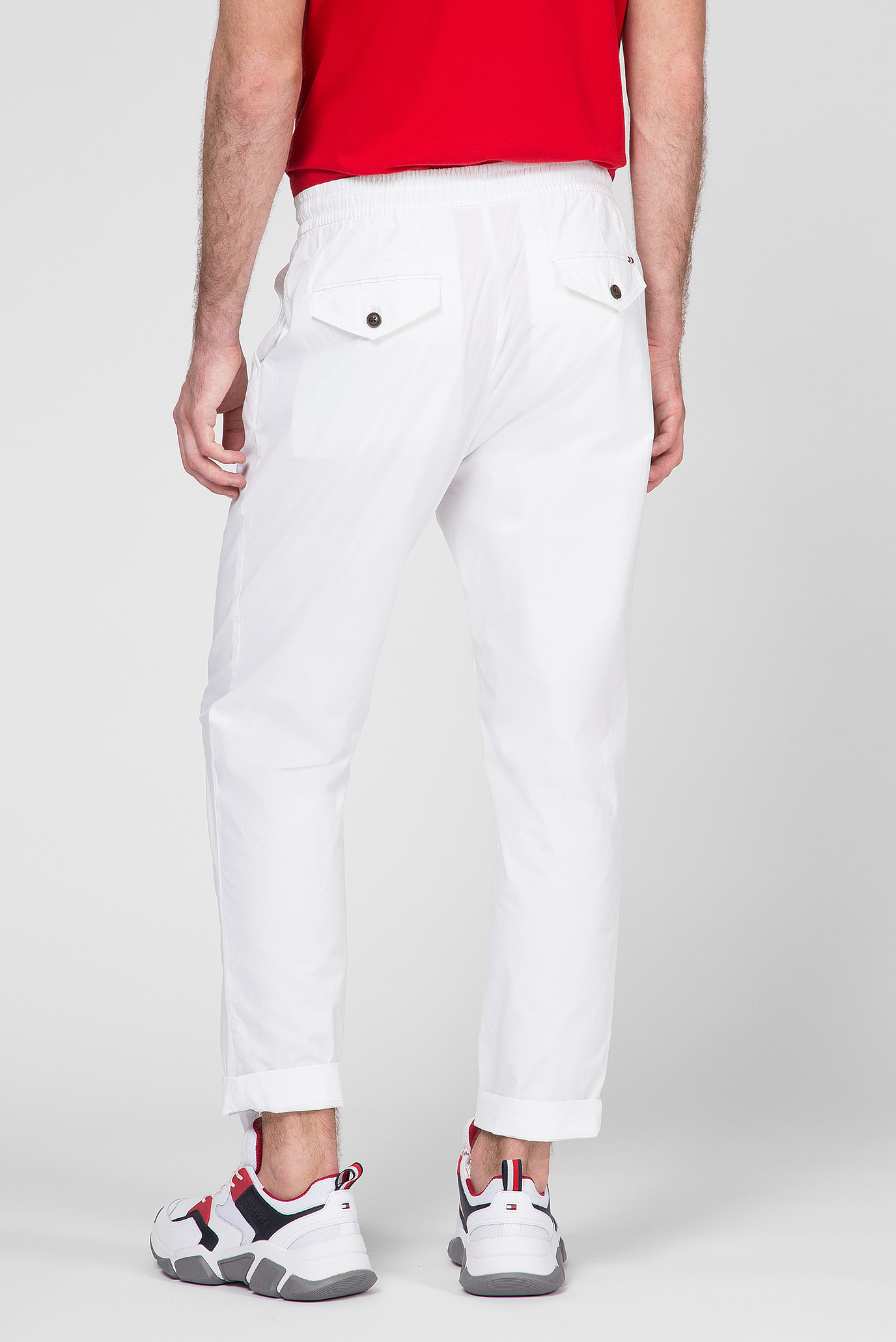 Мужские белые брюки фото