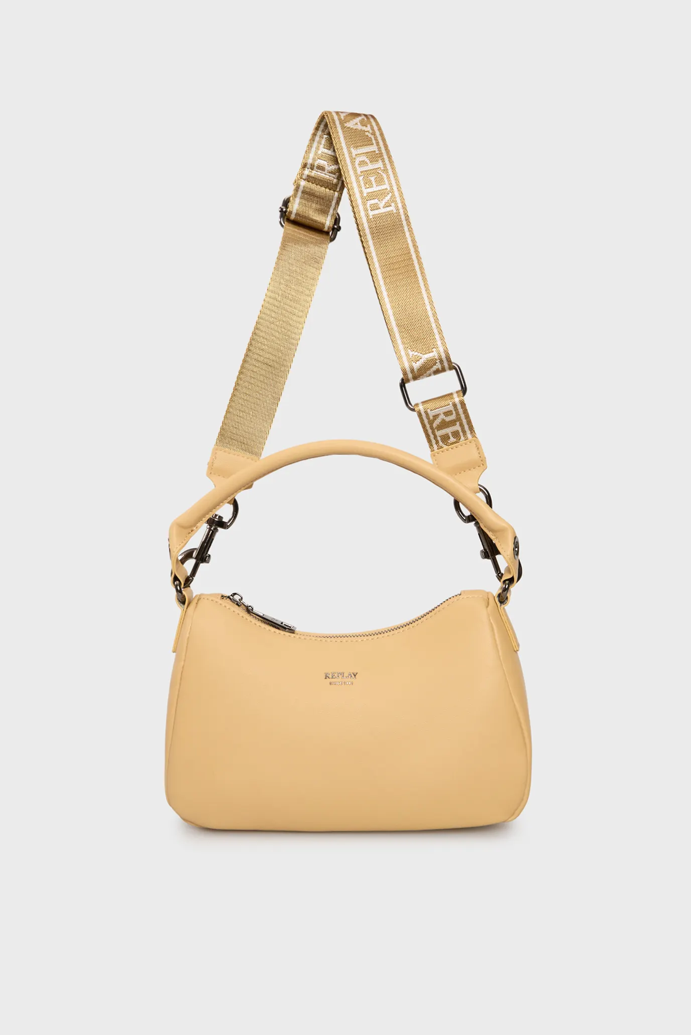 Жіноча бежева сумка 5