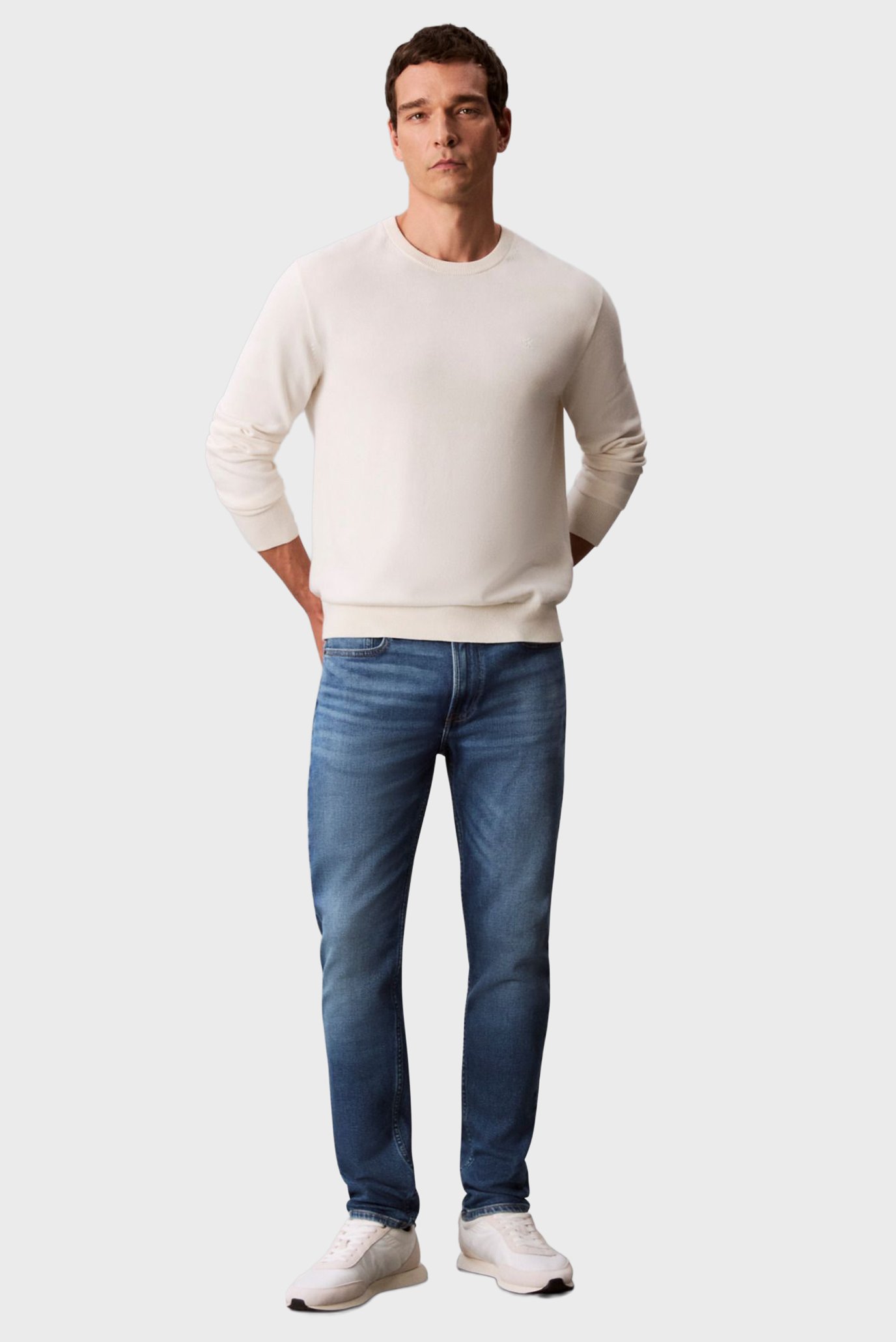 Мужские синие джинсы SLIM TAPER Синий 33-32 Calvin Klein Jeans LV04RC765G Мужские синие джинсы SLIM TAPER Синий 33-32 Calvin Klein Jeans LV04RC765G