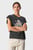 Женская серая футболка CAROLINE