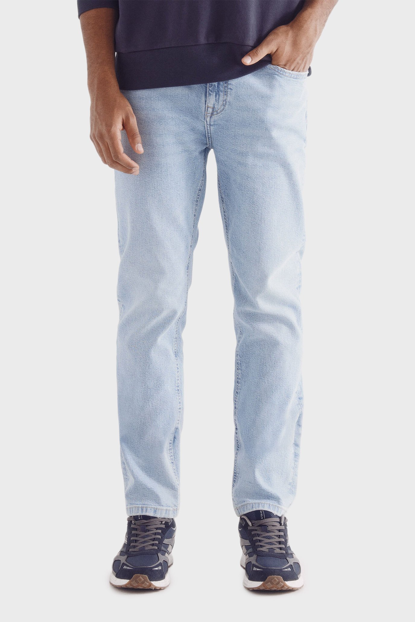 Мужские голубые джинсы Slim Fit Голубой 38 SPRINGFIELD 1759883 Мужские голубые джинсы Slim Fit Голубой 38 SPRINGFIELD 1759883