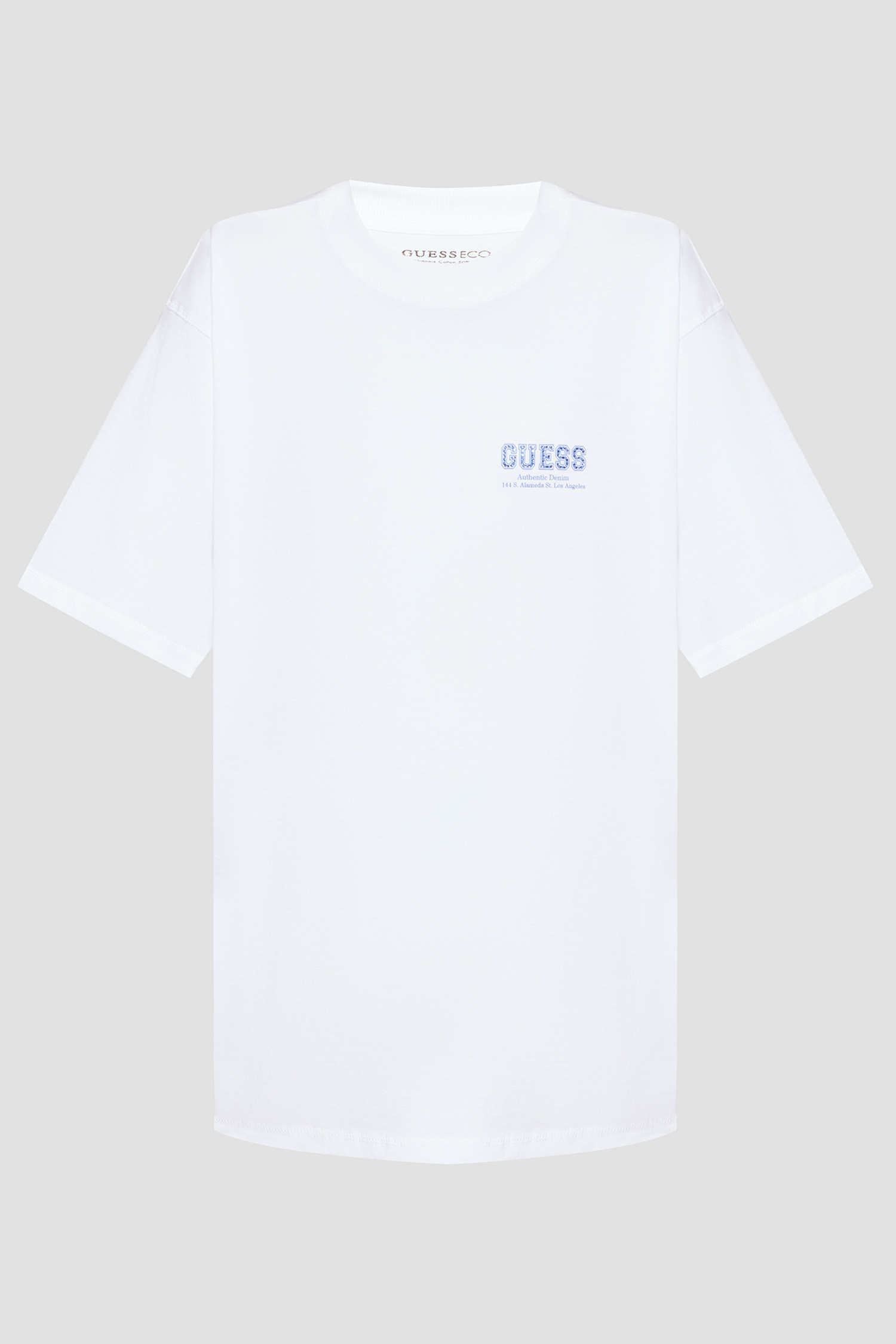 Женская белая футболка Белый S Guess W5YI10.JA914;F0FA Женская белая футболка Белый S Guess W5YI10.JA914;F0FA