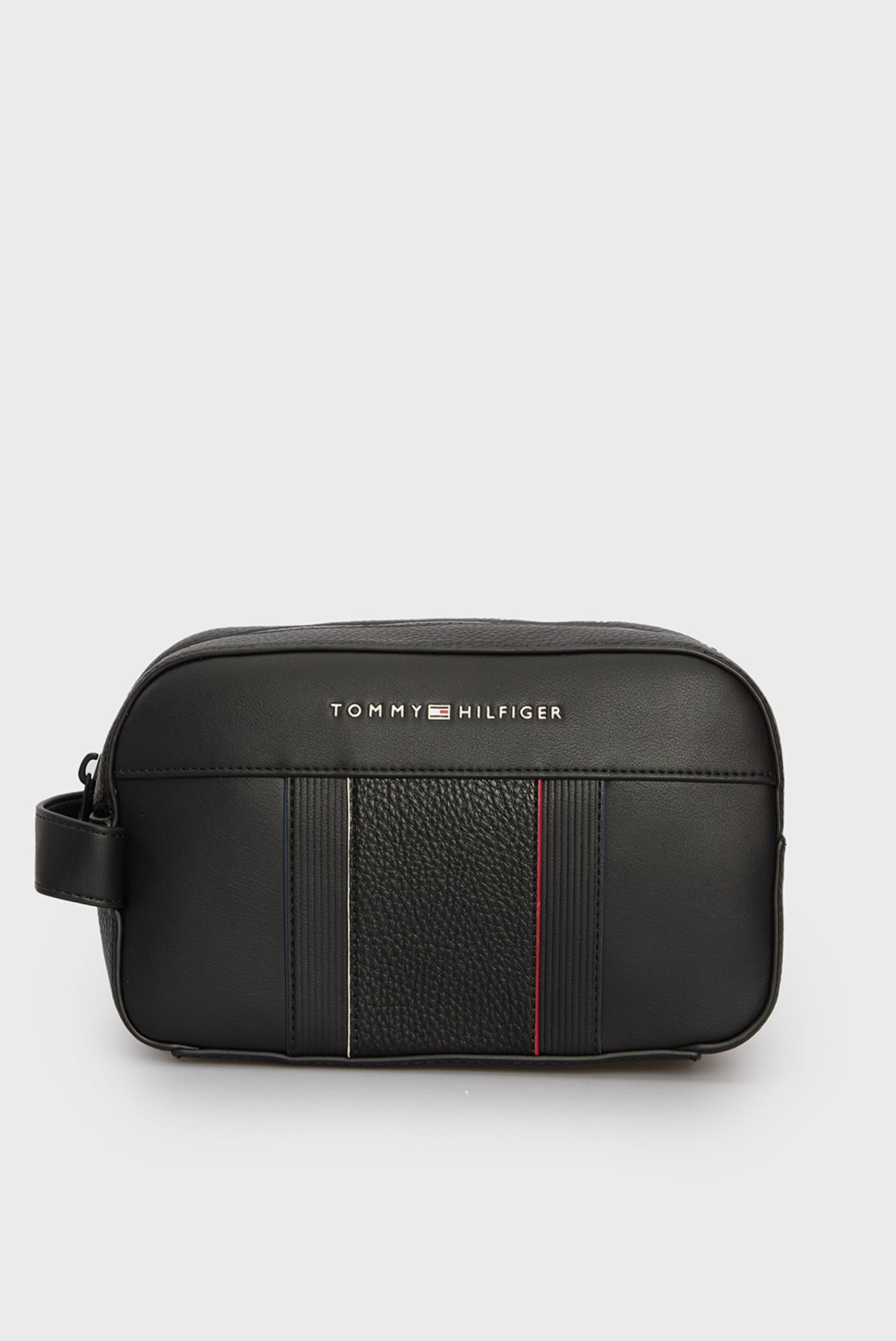 Мужской черный несессер TH FOUNDATION WASHBAG 1