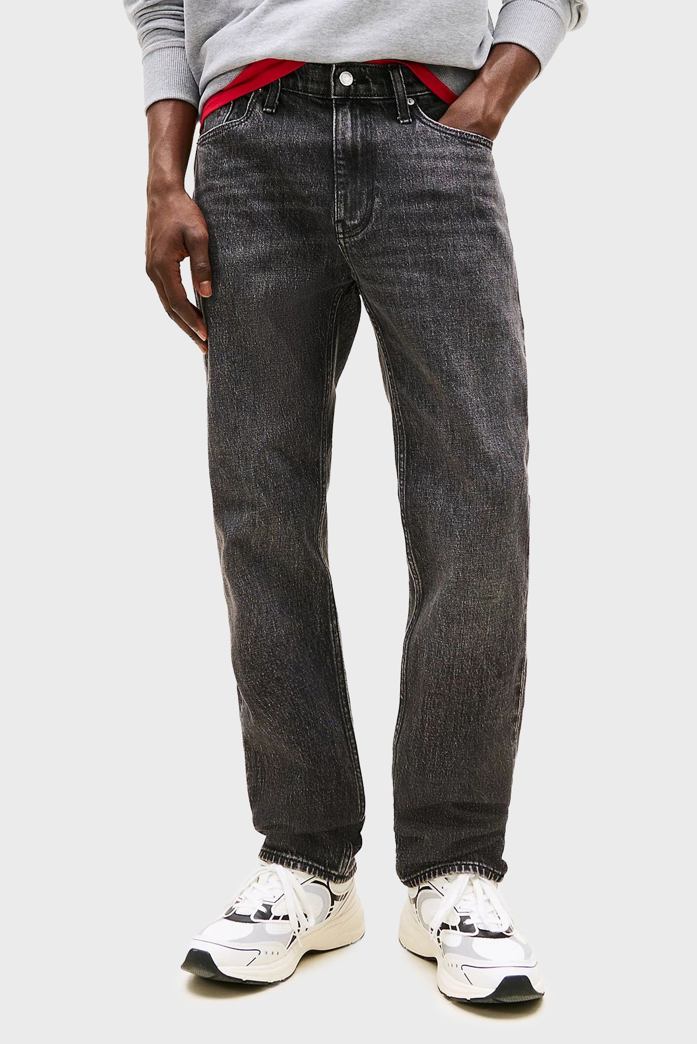Мужские черные джинсы RYAN SLIM Черный 32-34 Tommy Jeans DM0DM21355 Мужские черные джинсы RYAN SLIM Черный 32-34 Tommy Jeans DM0DM21355