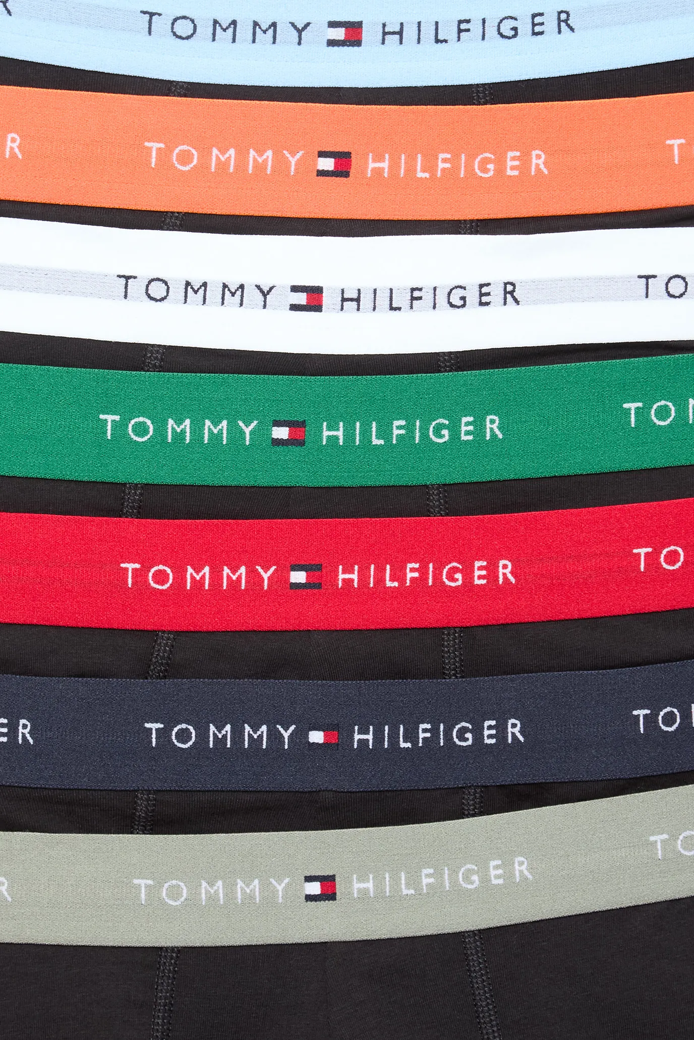 Чоловічі чорні боксери (7 шт) TRUNK WB 7