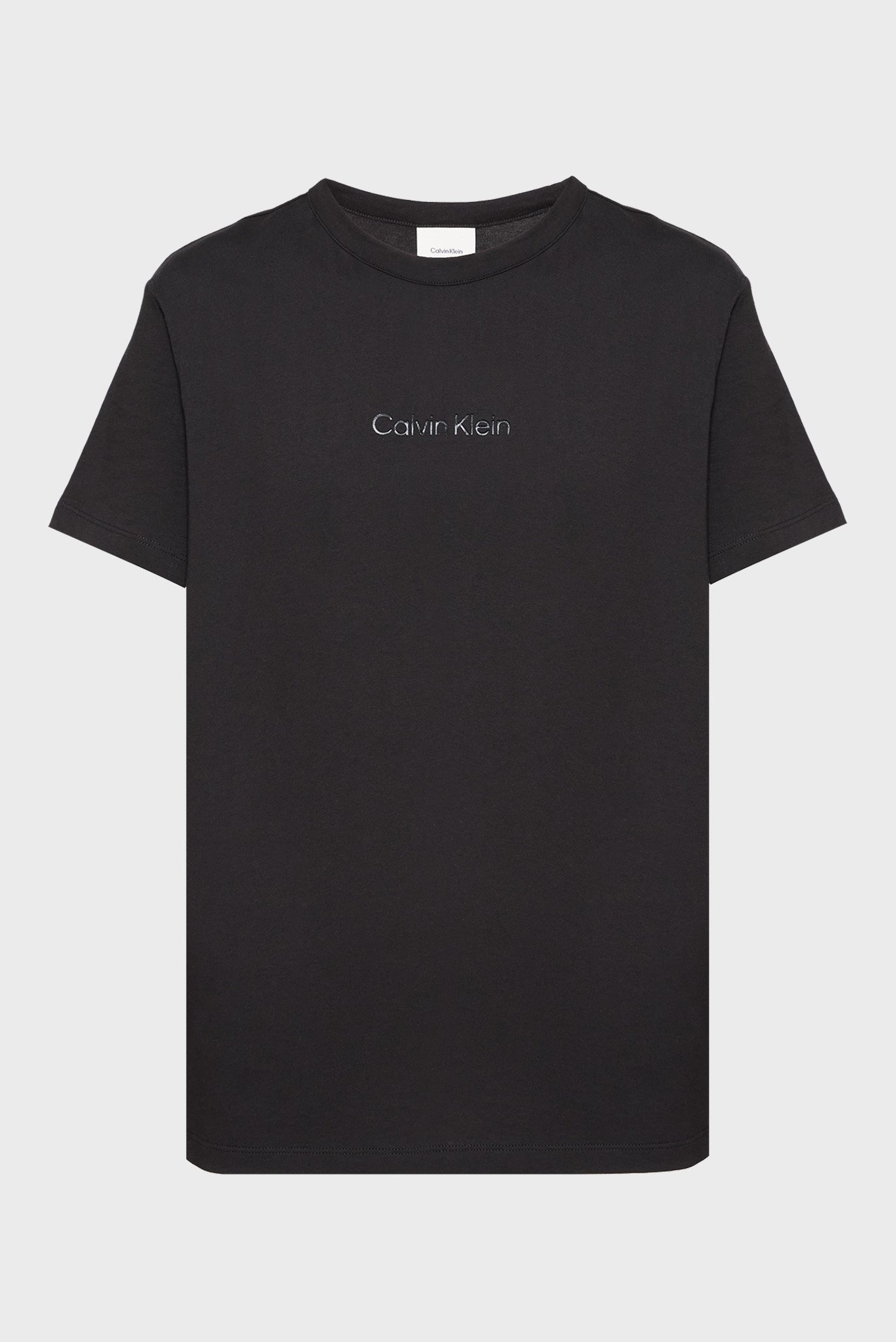 Женская черная футболка Черный M Calvin Klein K20K208294 Женская черная футболка Черный M Calvin Klein K20K208294