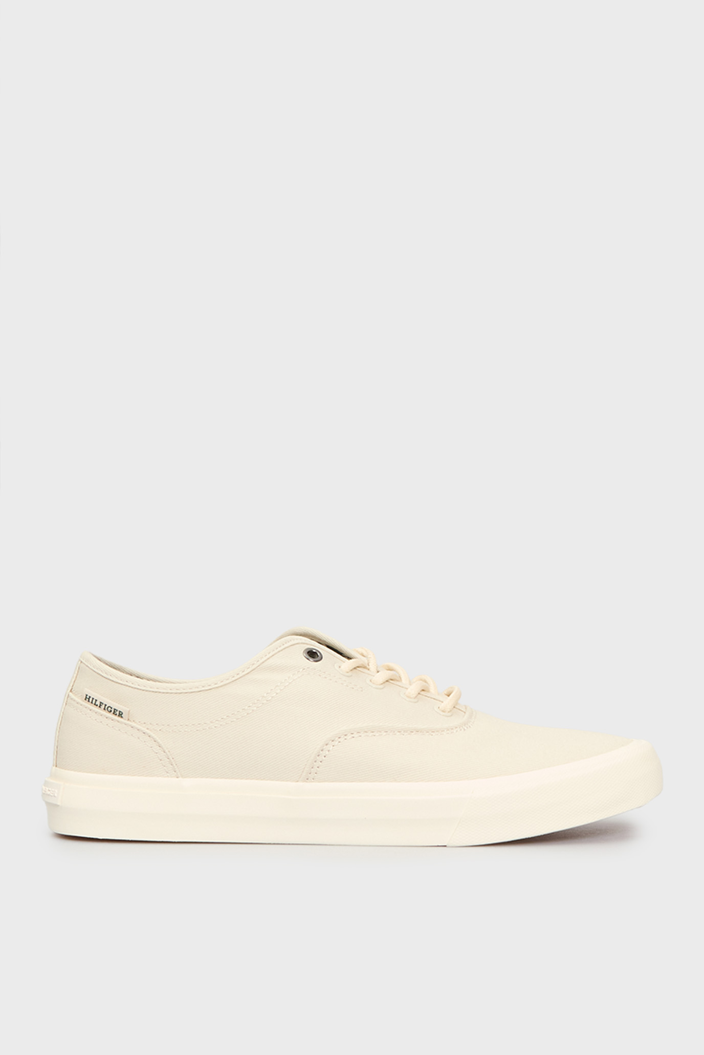 Мужские белые кеды TH HI VULC LOW OXFORD TWILL Белый 44 Tommy Hilfiger FM0FM05400 Мужские белые кеды TH HI VULC LOW OXFORD TWILL Белый 44 Tommy Hilfiger FM0FM05400