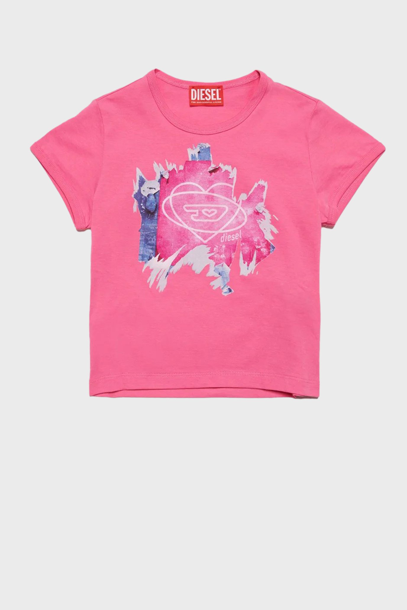 Детская розовая футболка TCUTIEPEEL 1