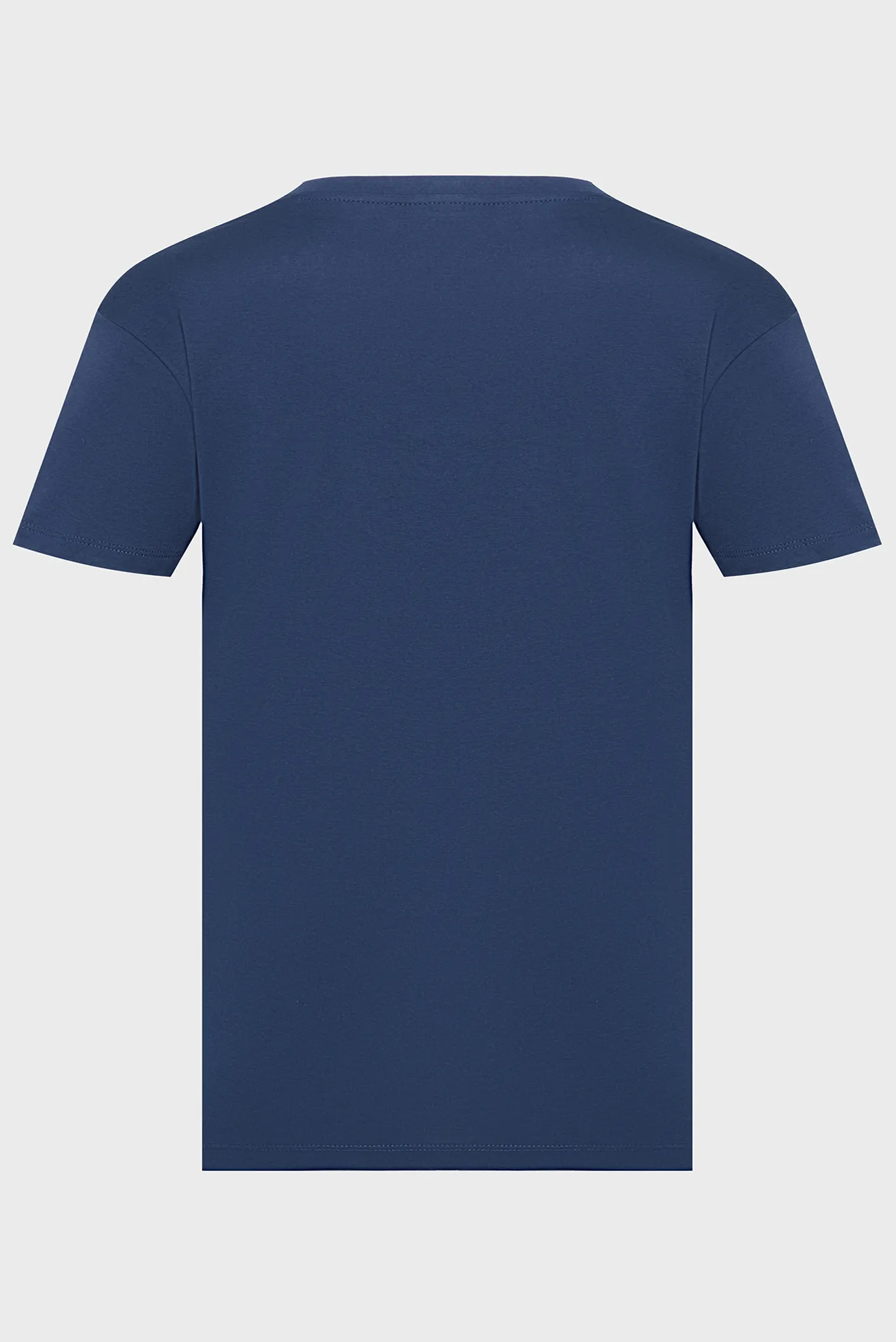 Женская темно-синяя футболка 2