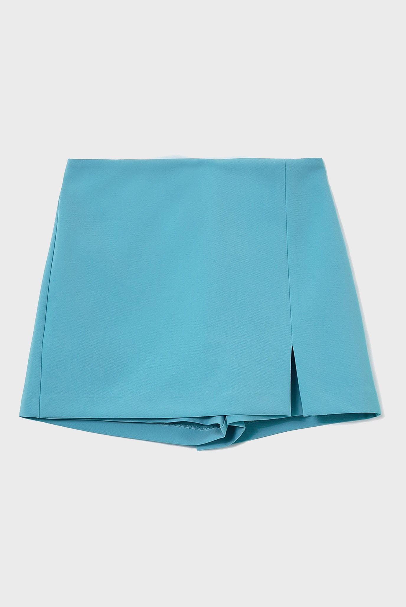 Женская голубая юбка-шорты 1