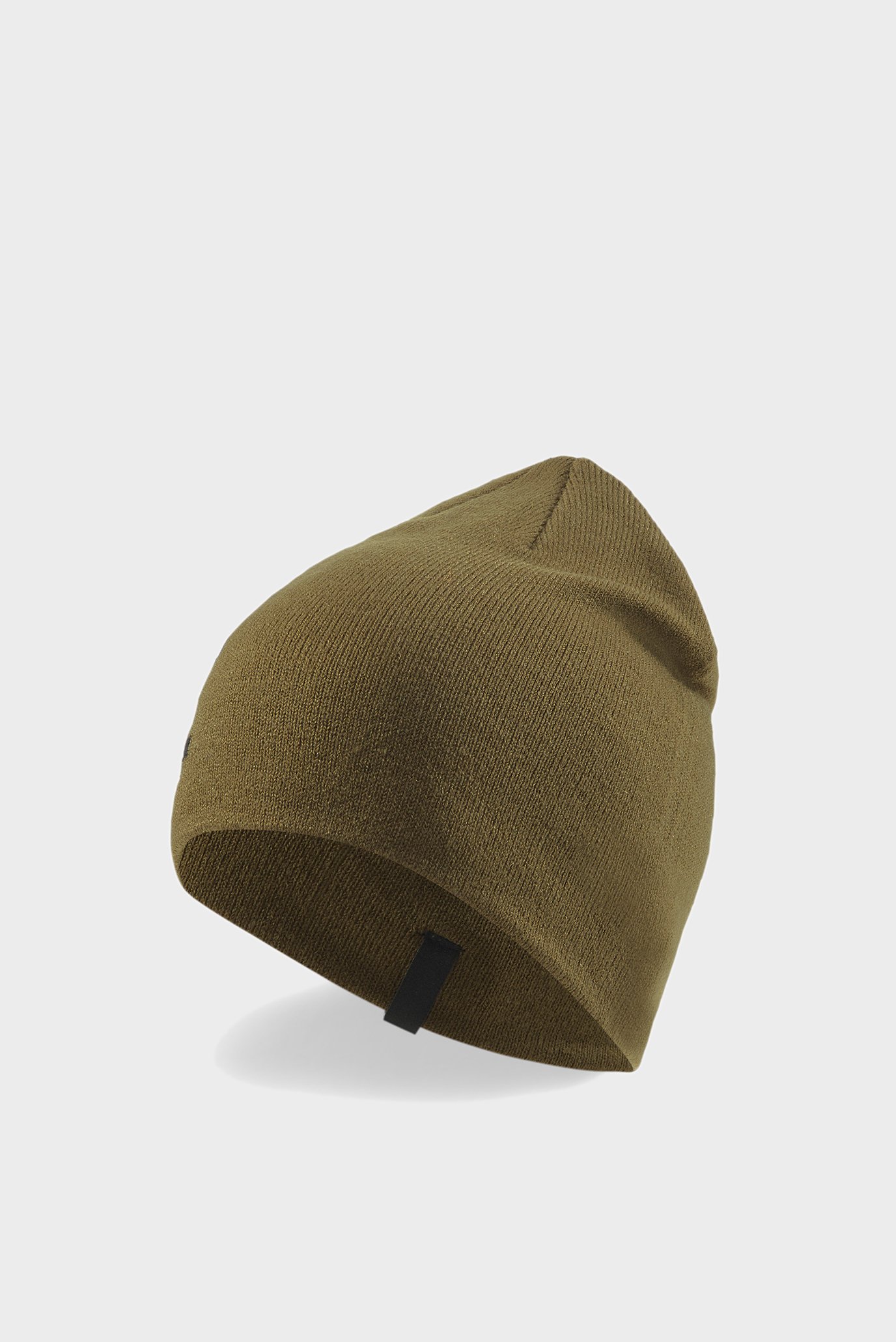 Чоловіча оливкова шапка Essentials Classic Cuffless Beanie 1