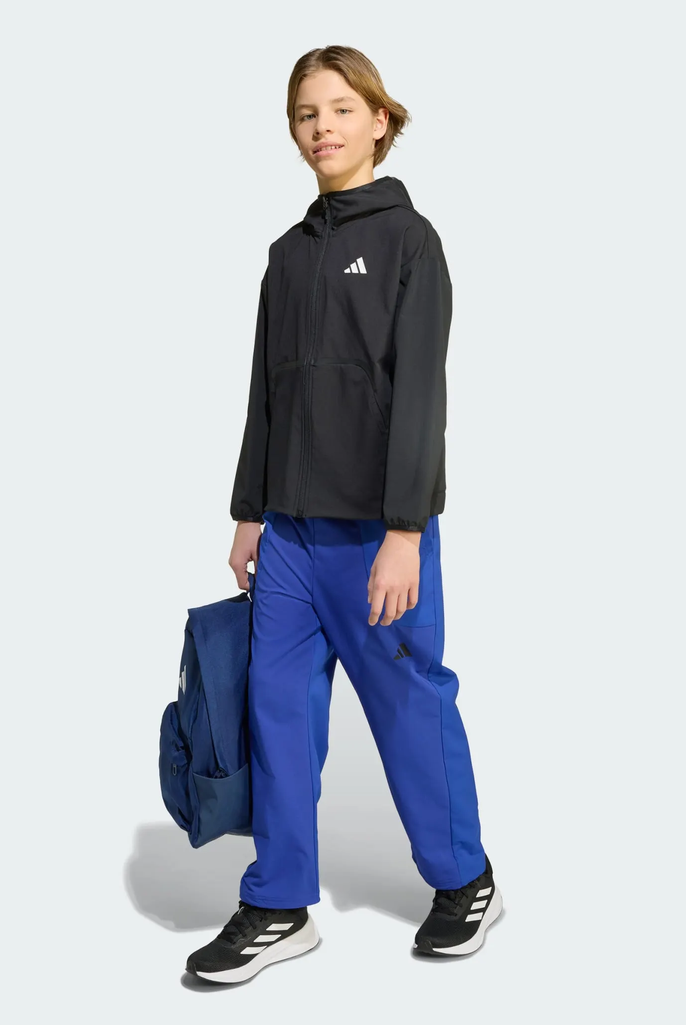 Детское черное худи City Tech Winterized Fullzip Kids 2