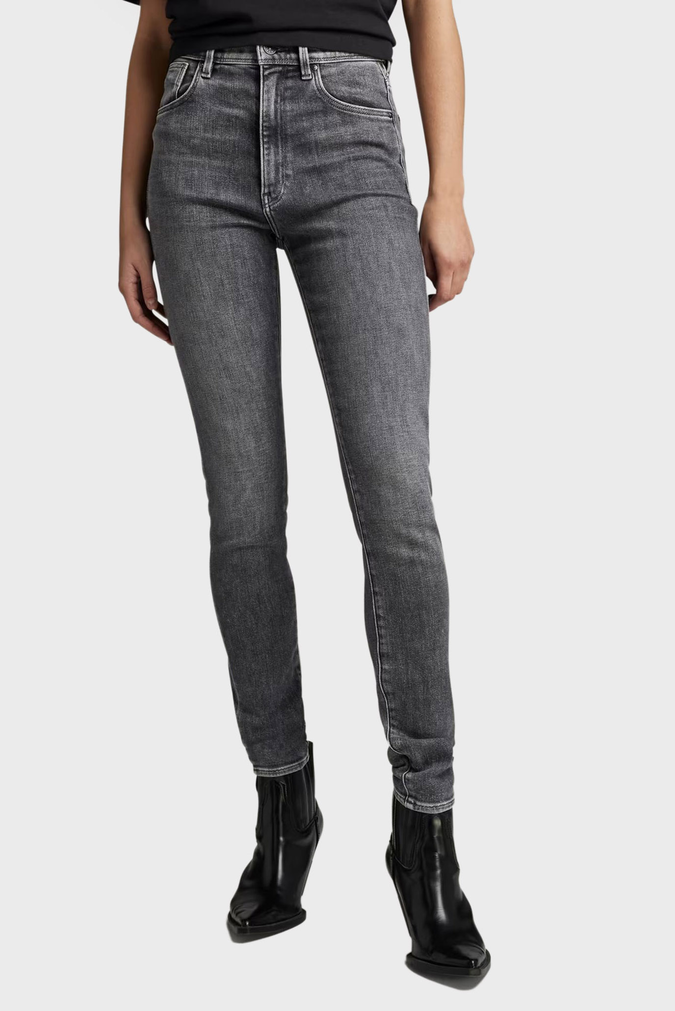 Женские серые джинсы Kafey Ultra High Skinny Wmn Серый 27-32 G-Star RAW D15578,D535 Женские серые джинсы Kafey Ultra High Skinny Wmn Серый 27-32 G-Star RAW D15578,D535