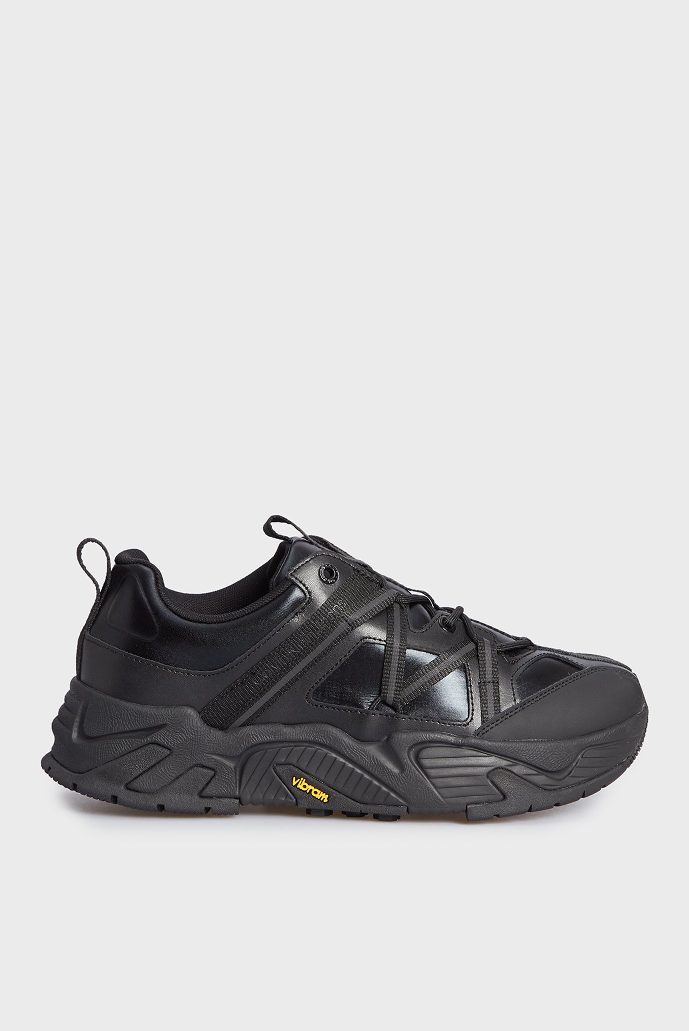 Мужские черные кроссовки CHUNKY RUNNER VIBRAM  REFL 1