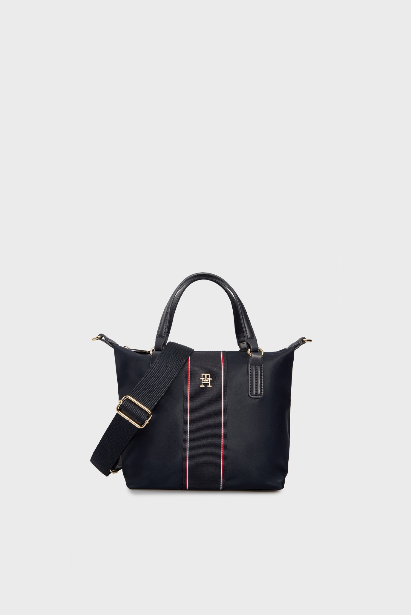 Женская темно-синяя сумка POPPY SMALL TOTE CORP Синий ONESIZE Tommy Hilfiger AW0AW17204 Женская темно-синяя сумка POPPY SMALL TOTE CORP Синий ONESIZE Tommy Hilfiger AW0AW17204
