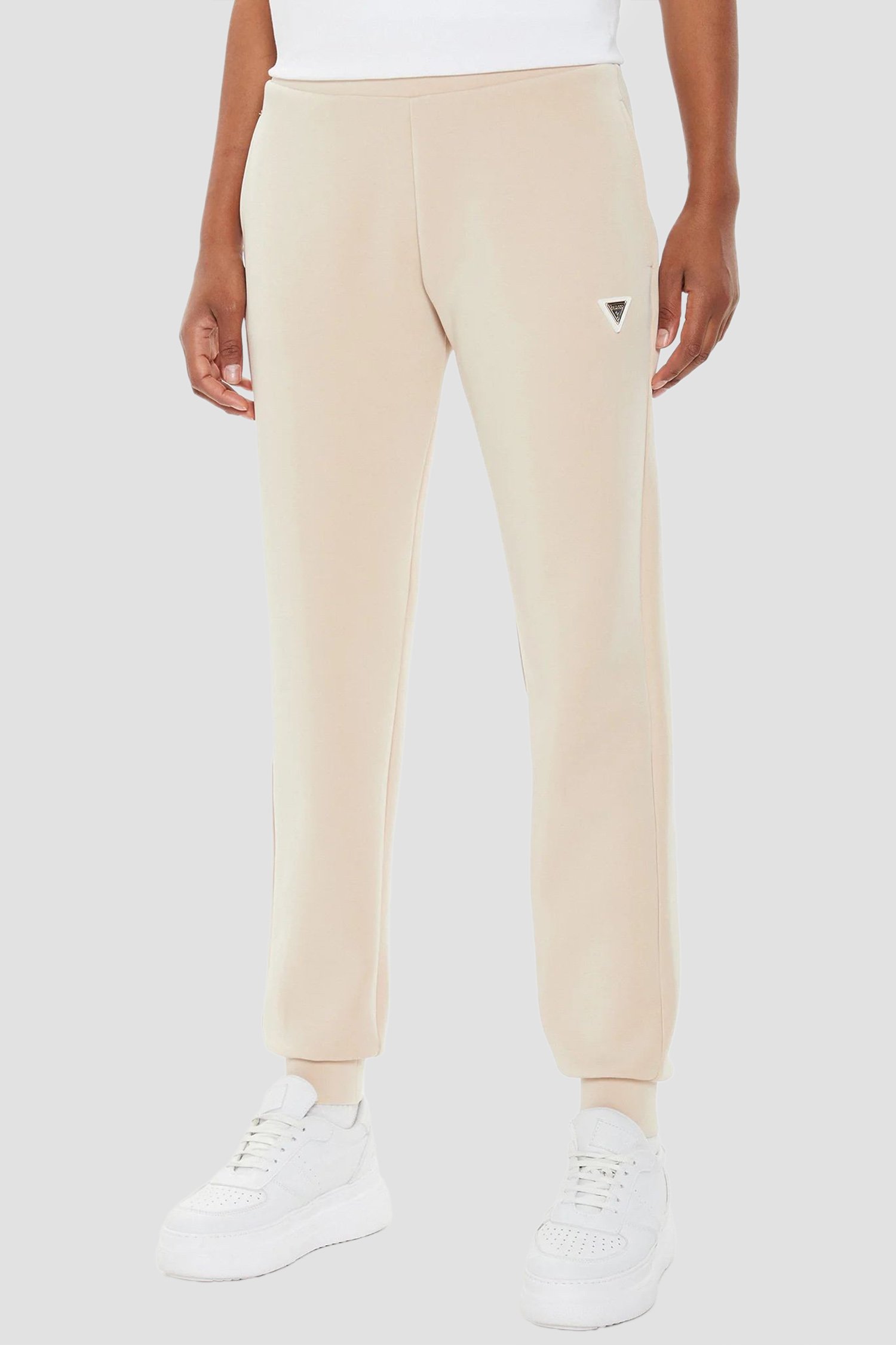 Женские бежевые спортивные брюки Бежевый XS Guess V4YB08.KCAY2;G1L9 Женские бежевые спортивные брюки Бежевый XS Guess V4YB08.KCAY2;G1L9