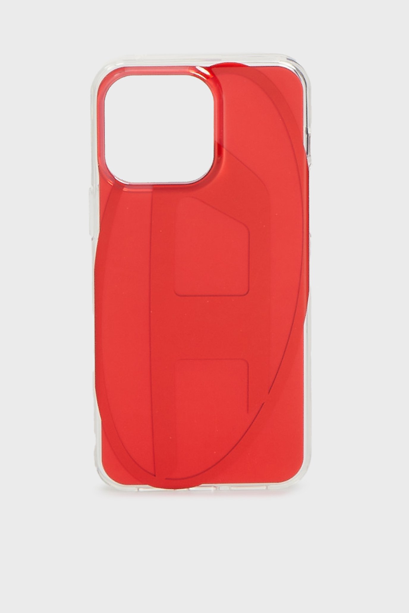 Червоний чохол для телефона Diesel Oval D Case SS24 for iPhone 15 Pro Max 1