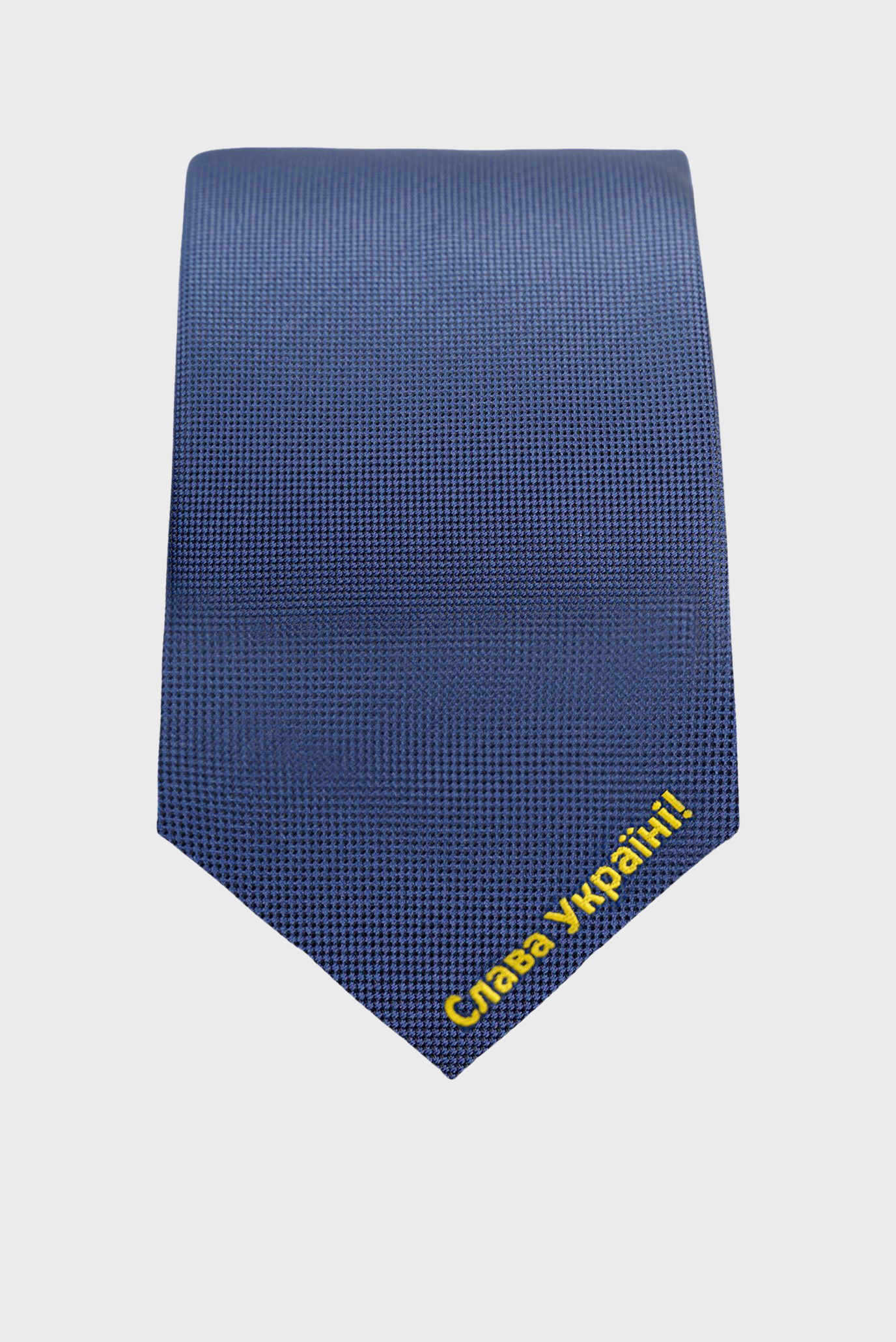 Мужской темно-синий галстук 1