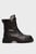 Женские черные кожаные ботинки Melville