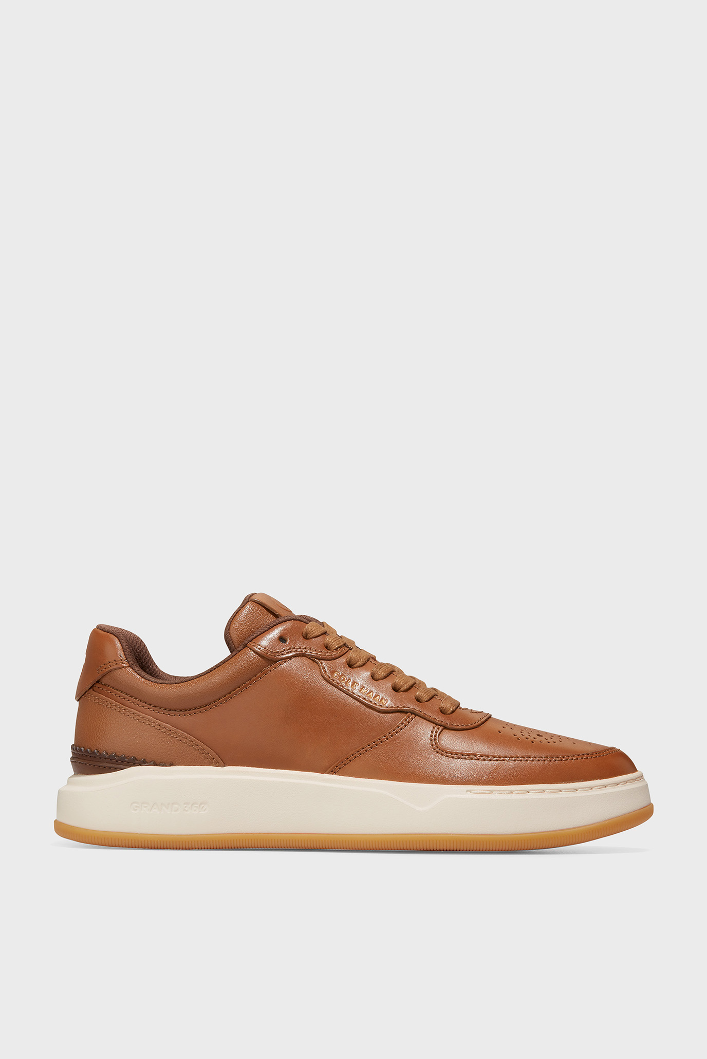 Мужские коричневые кожаные сникерcы GrandPrø Crossover Sneaker 1