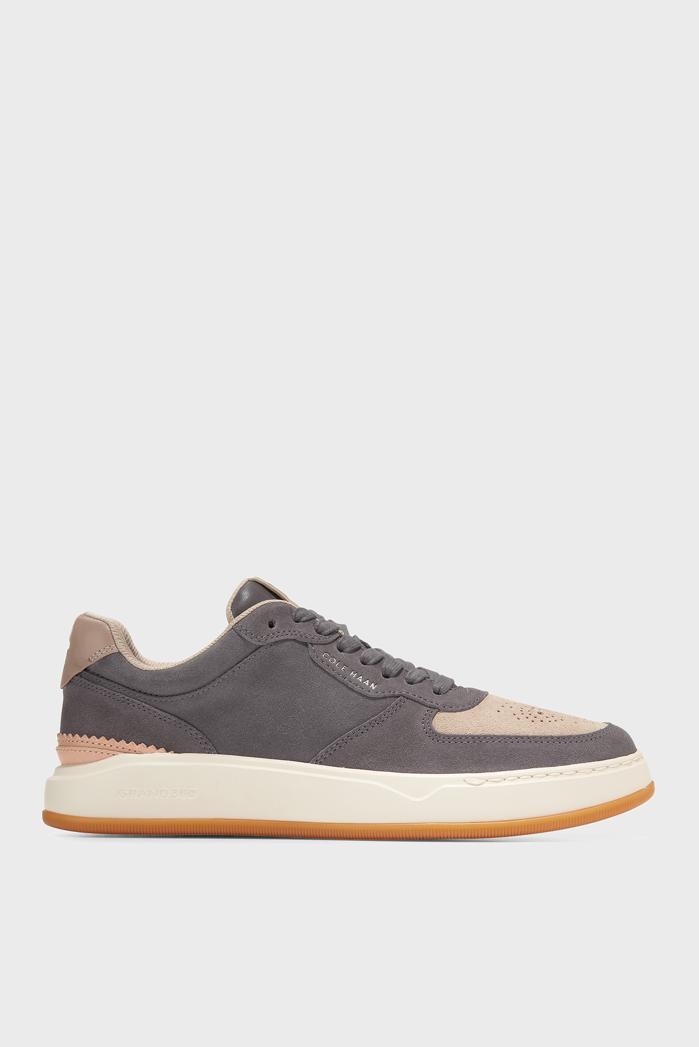 Мужские серые кожаные кроссовки GrandPrø Crossover Sneaker 1